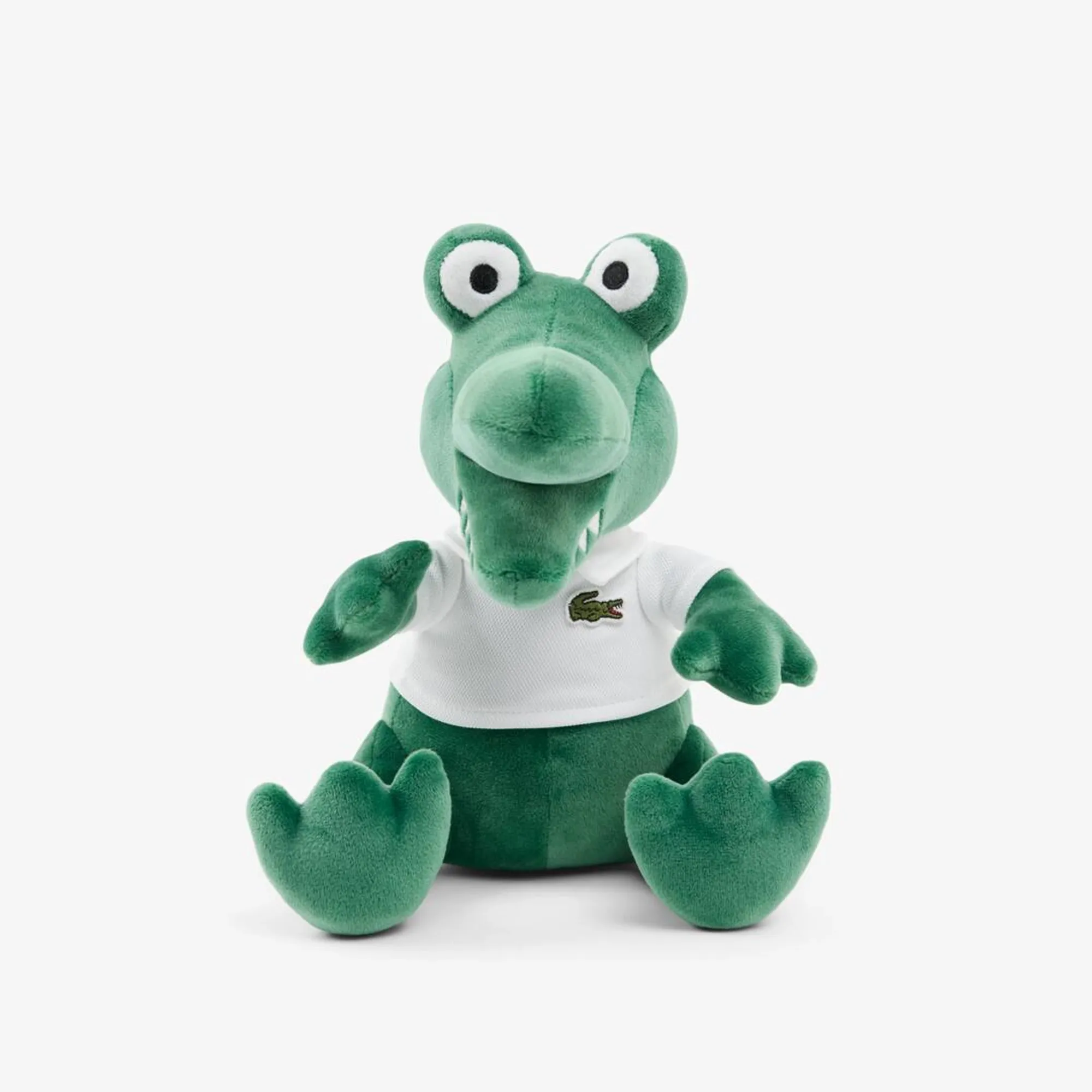 Lacoste Logo Polo Croco Plushie - Pine Green