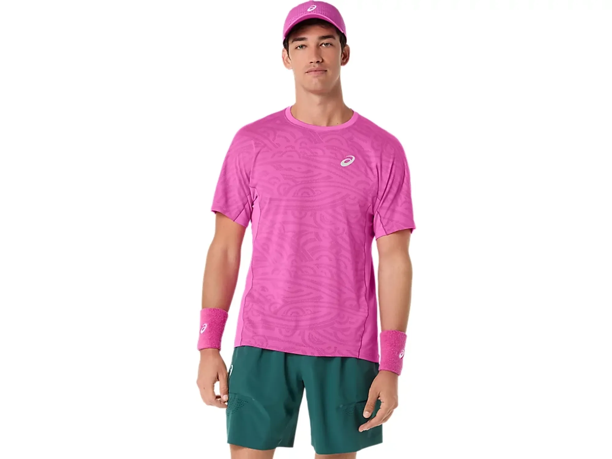 Asics Match Jacquard Ss Top