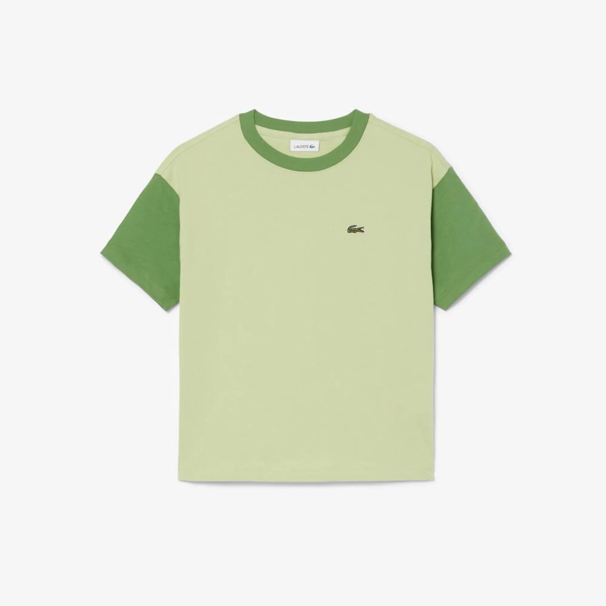 Lacoste Contrast Trim Cotton T-shirt - Green