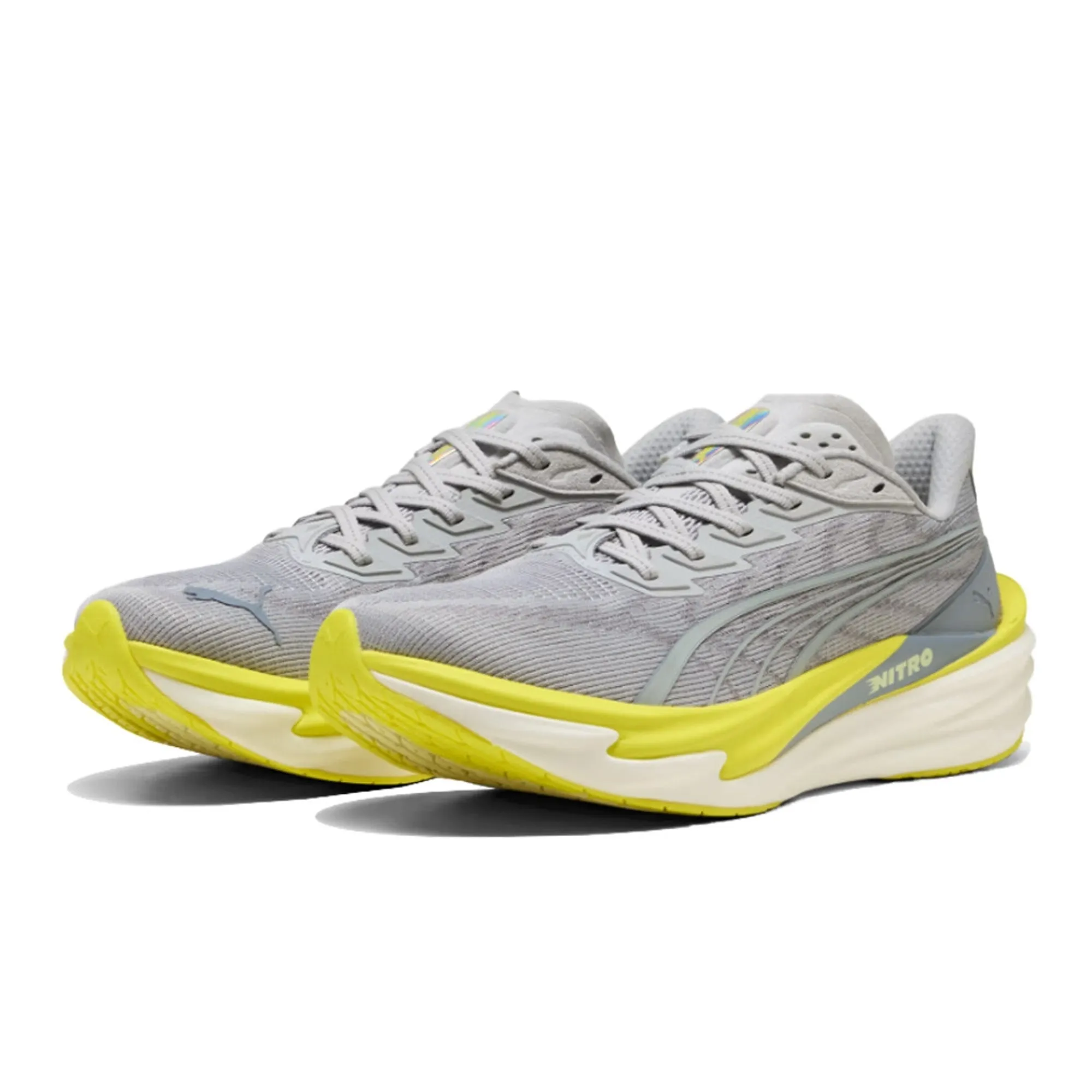 PUMA Deviate NITROâ¢ 4 Running Shoes Men in Gray | Size 10