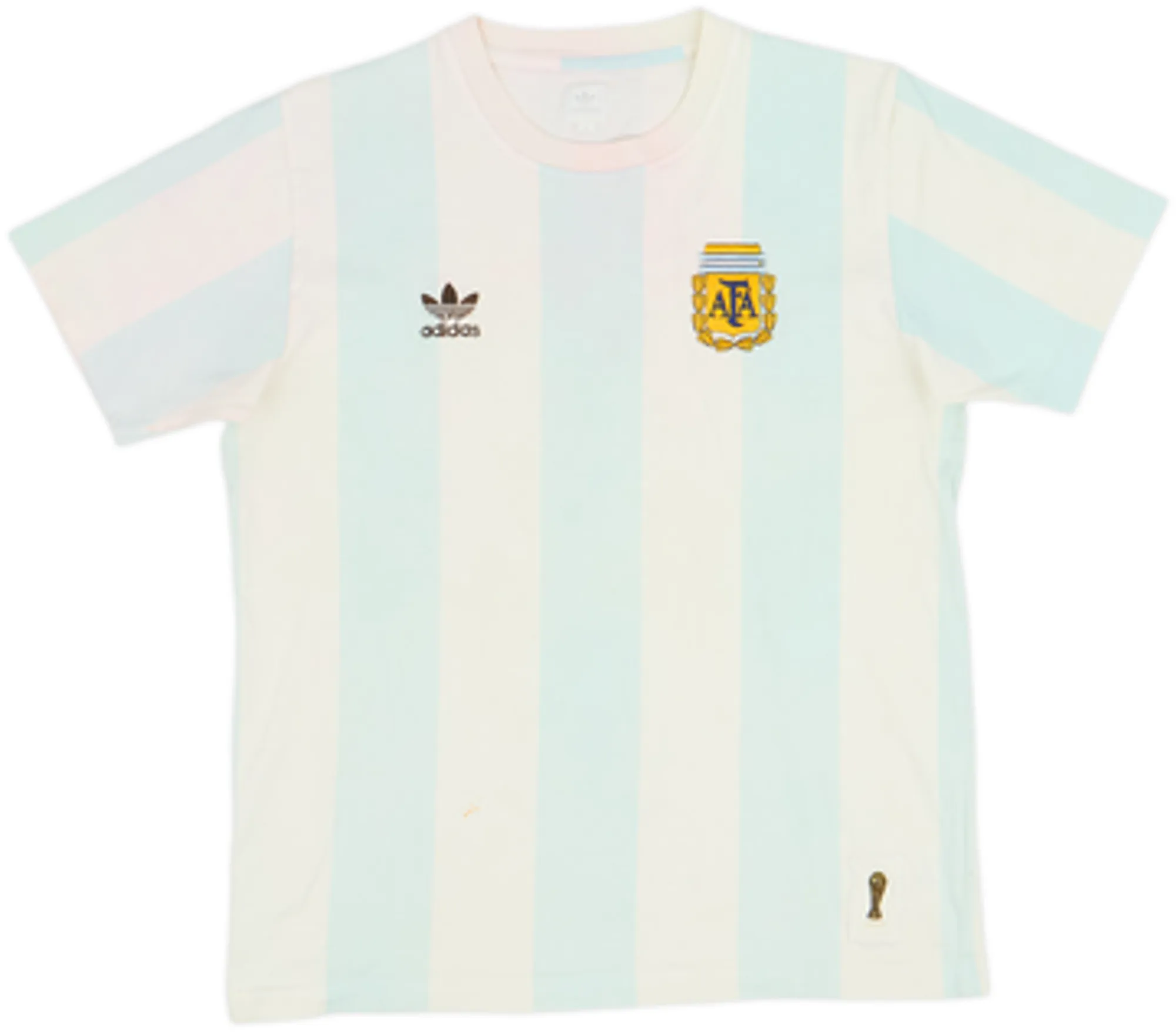 2005-06 Argentina adidas Originals Retro Tee Marchiori #10 - 4/10 - (S)