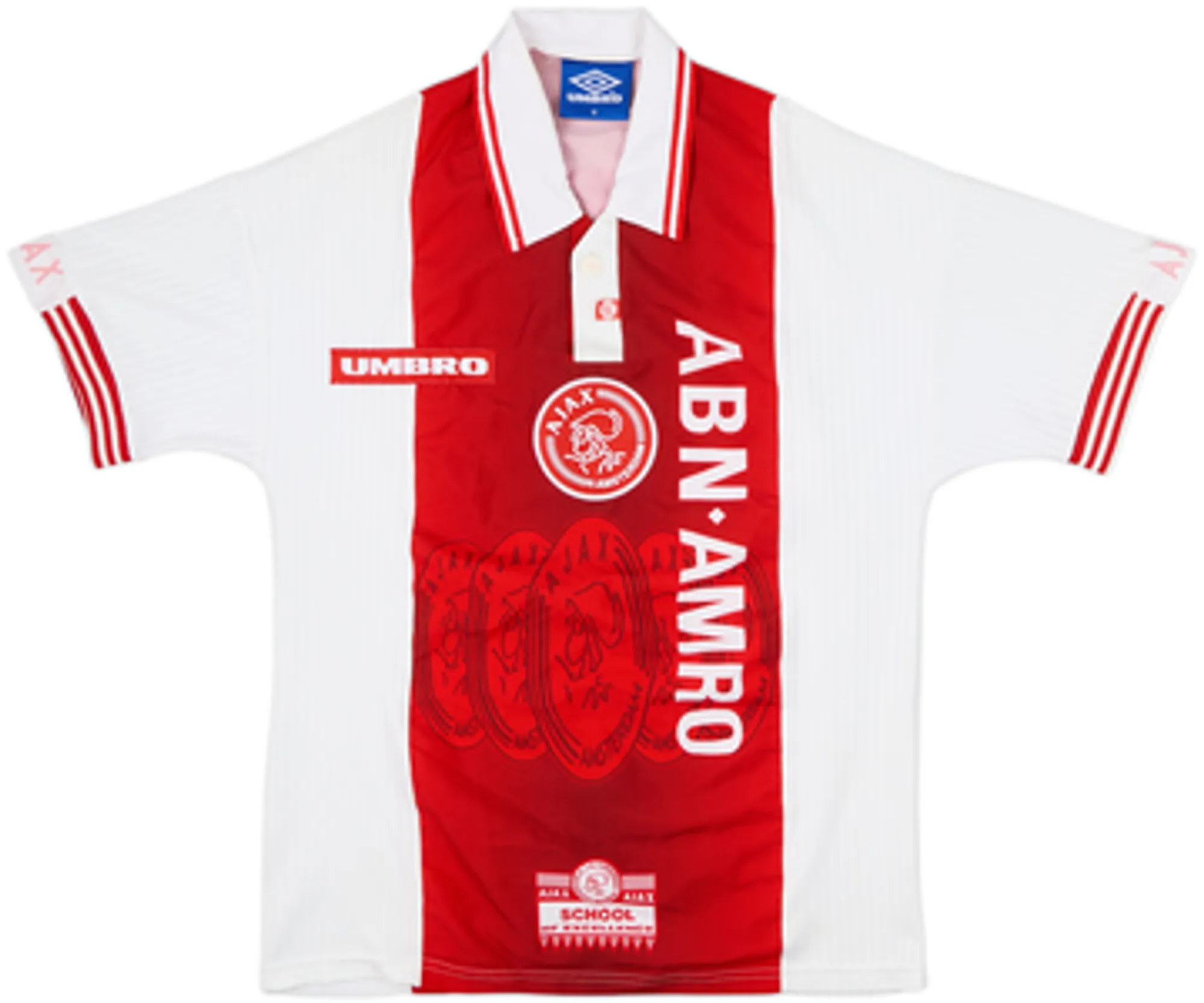1997-98 Ajax Home Shirt Dani #14 - 7/10 - (M)