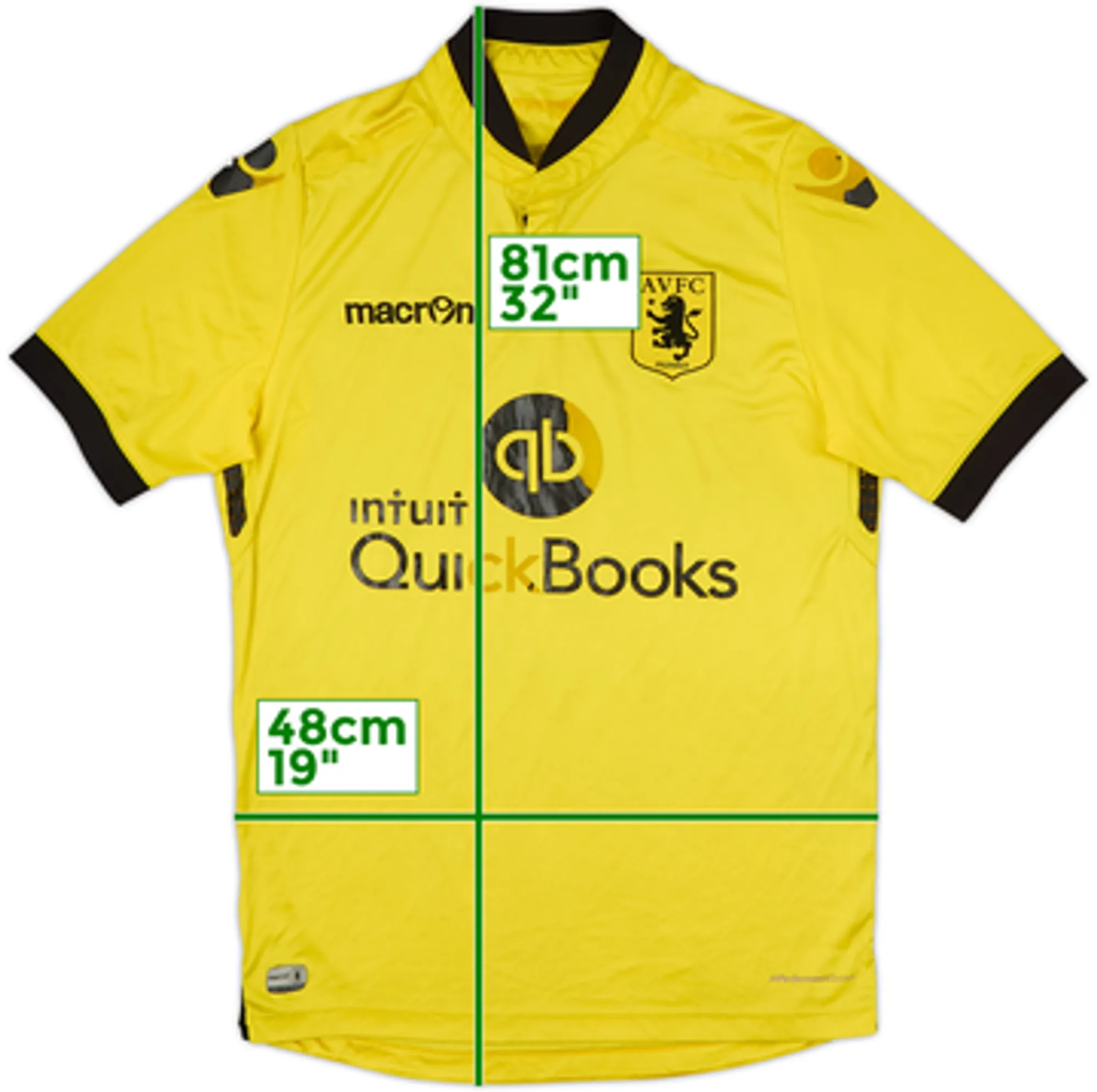 2015-16 Aston Villa Away Shirt - 4/10 - (L)