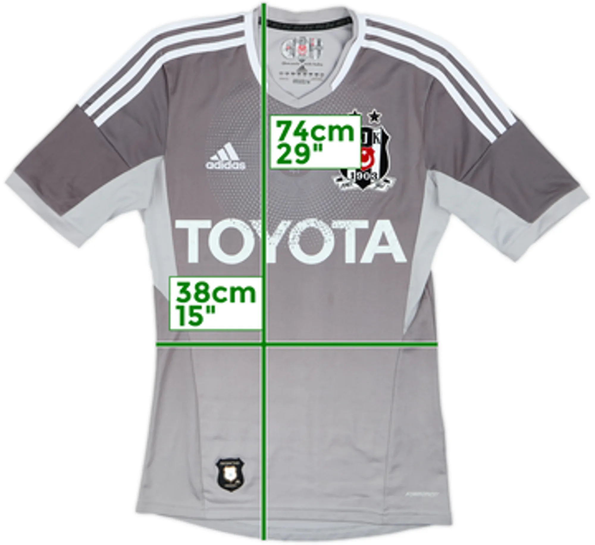2013-14 Besiktas '110 yil' Formotion Third Shirt - 5/10 - (S)