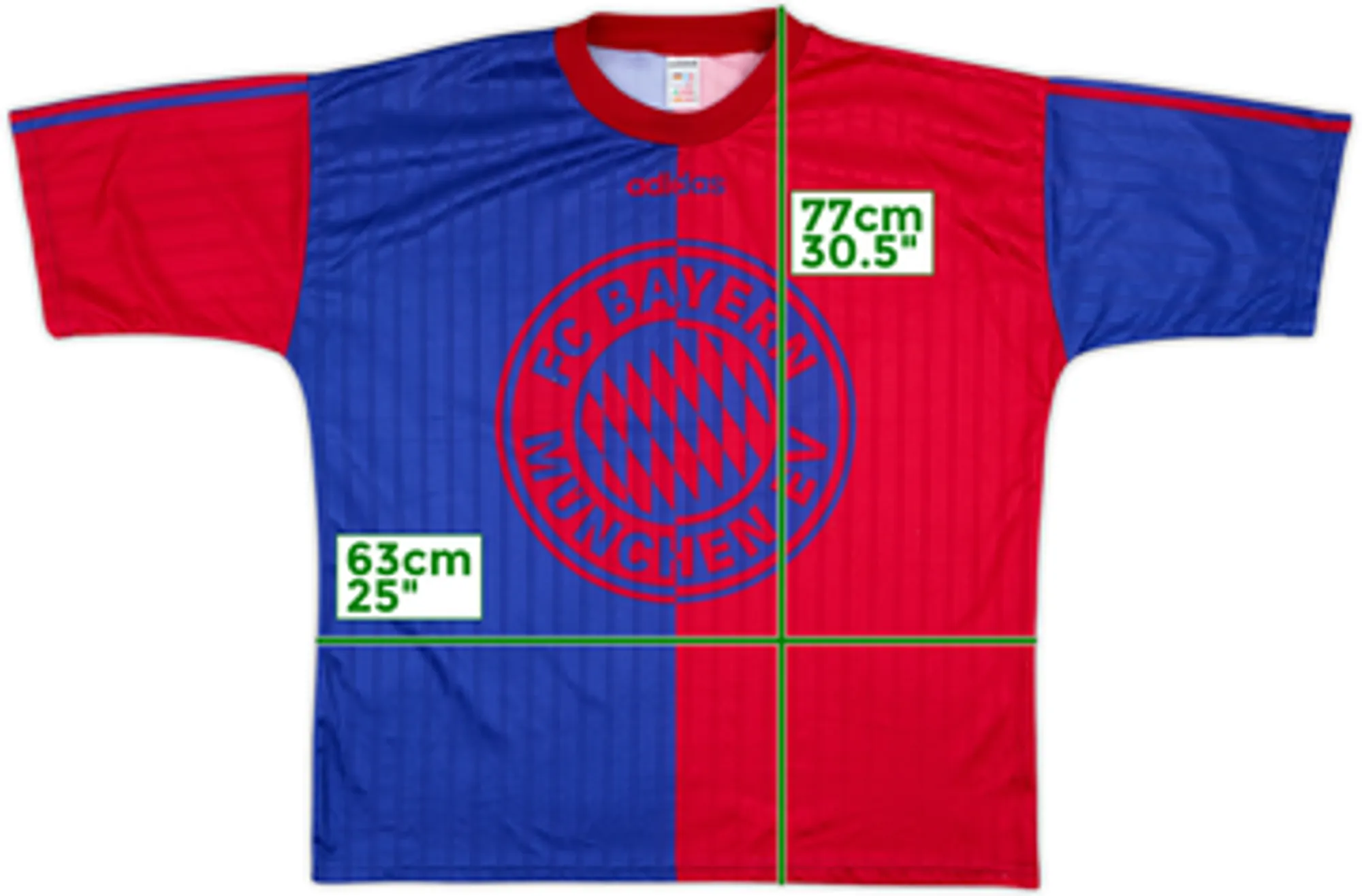 1996-97 Bayern Munich adidas Training Shirt - 8/10 - (XL)