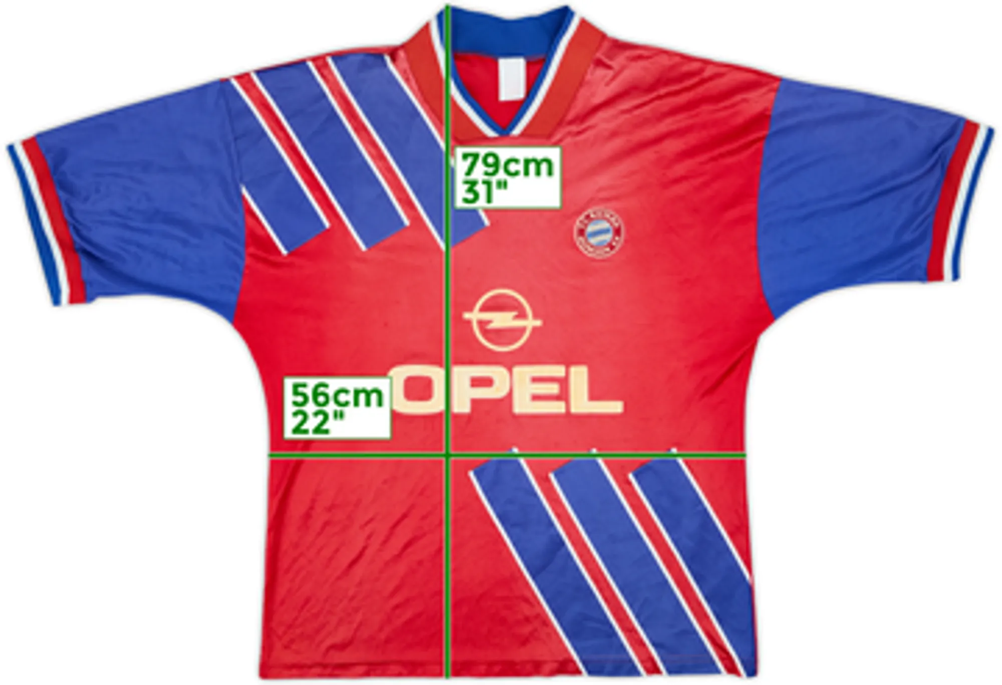 1993-95 Bayern Munich Home Shirt - 4/10 - (XL)