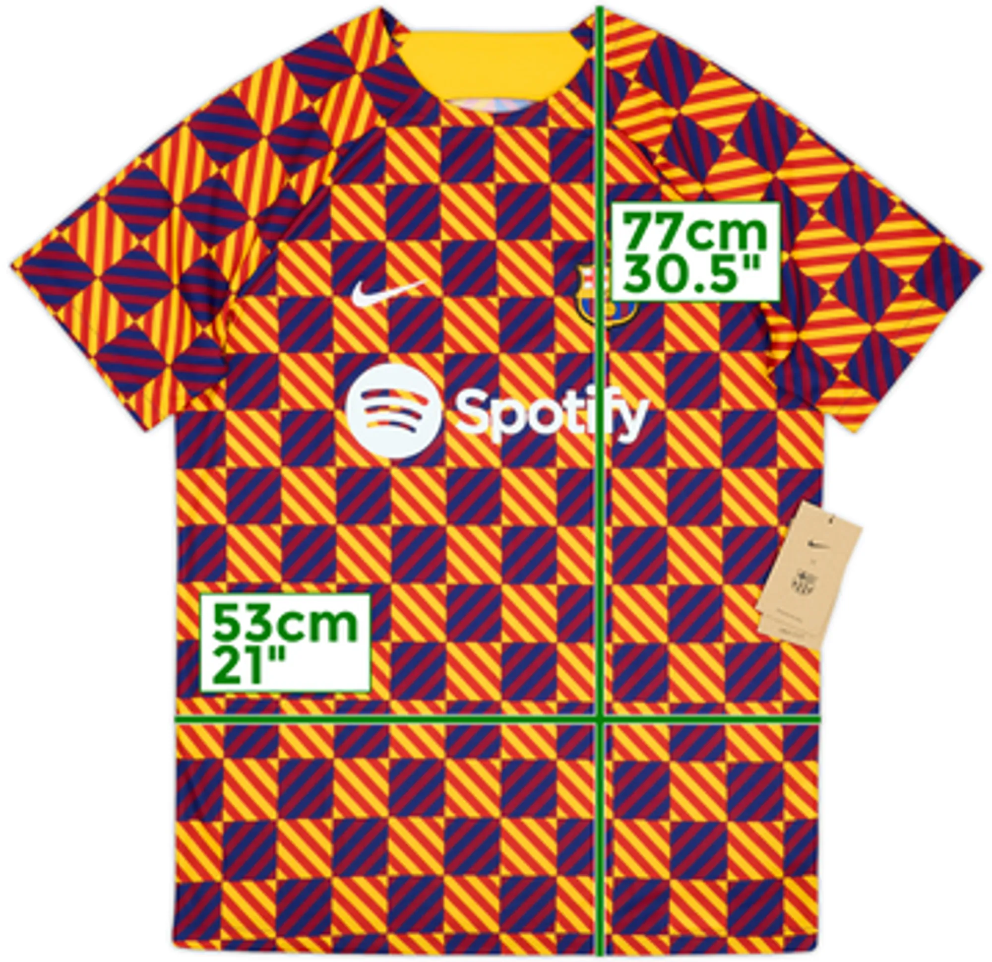 2022-23 Barcelona Nike Training Shirt (L)