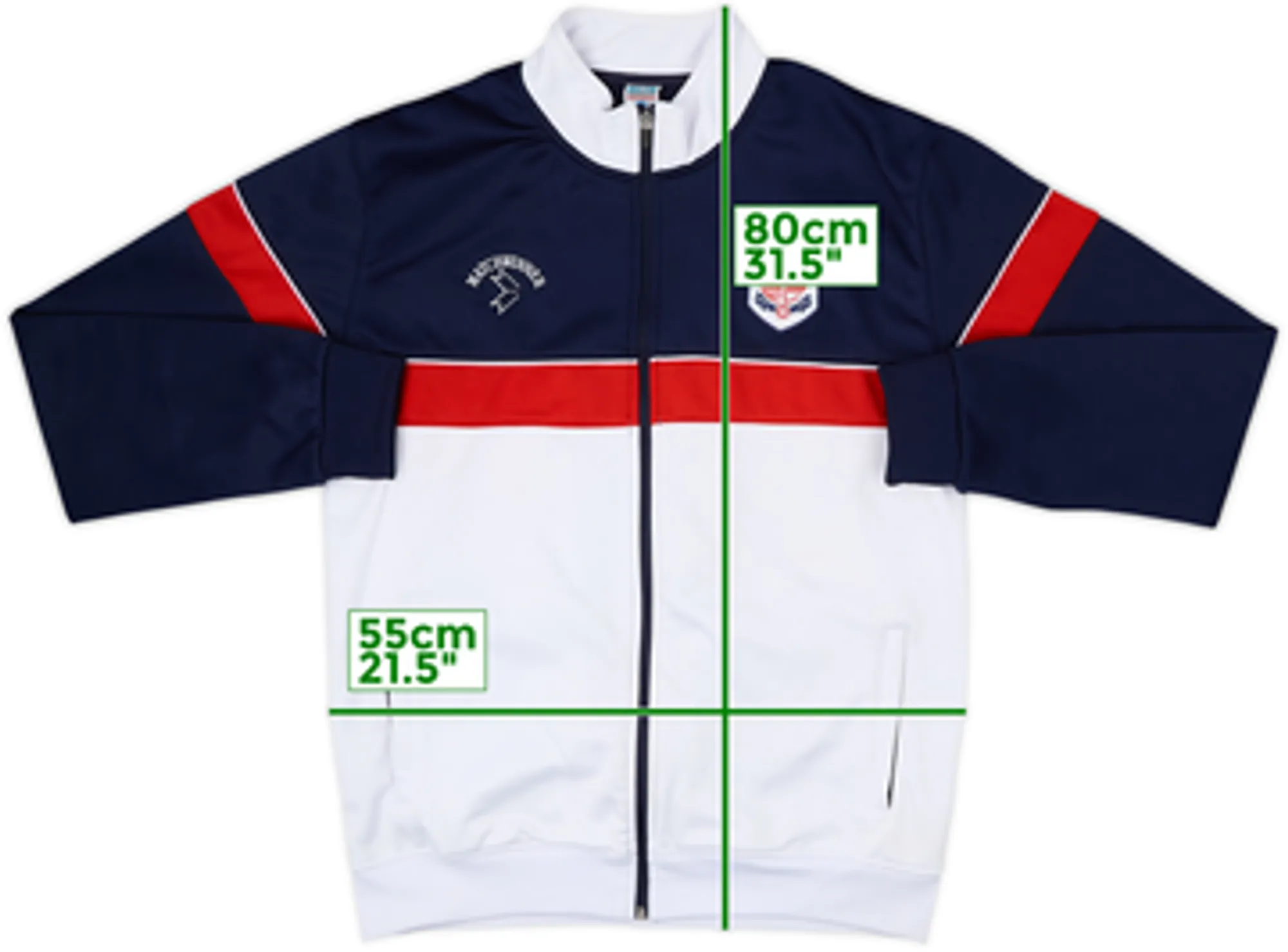 2020s Bolton Matchwinner 1988 Retro Track Jacket - 8/10 - (L)
