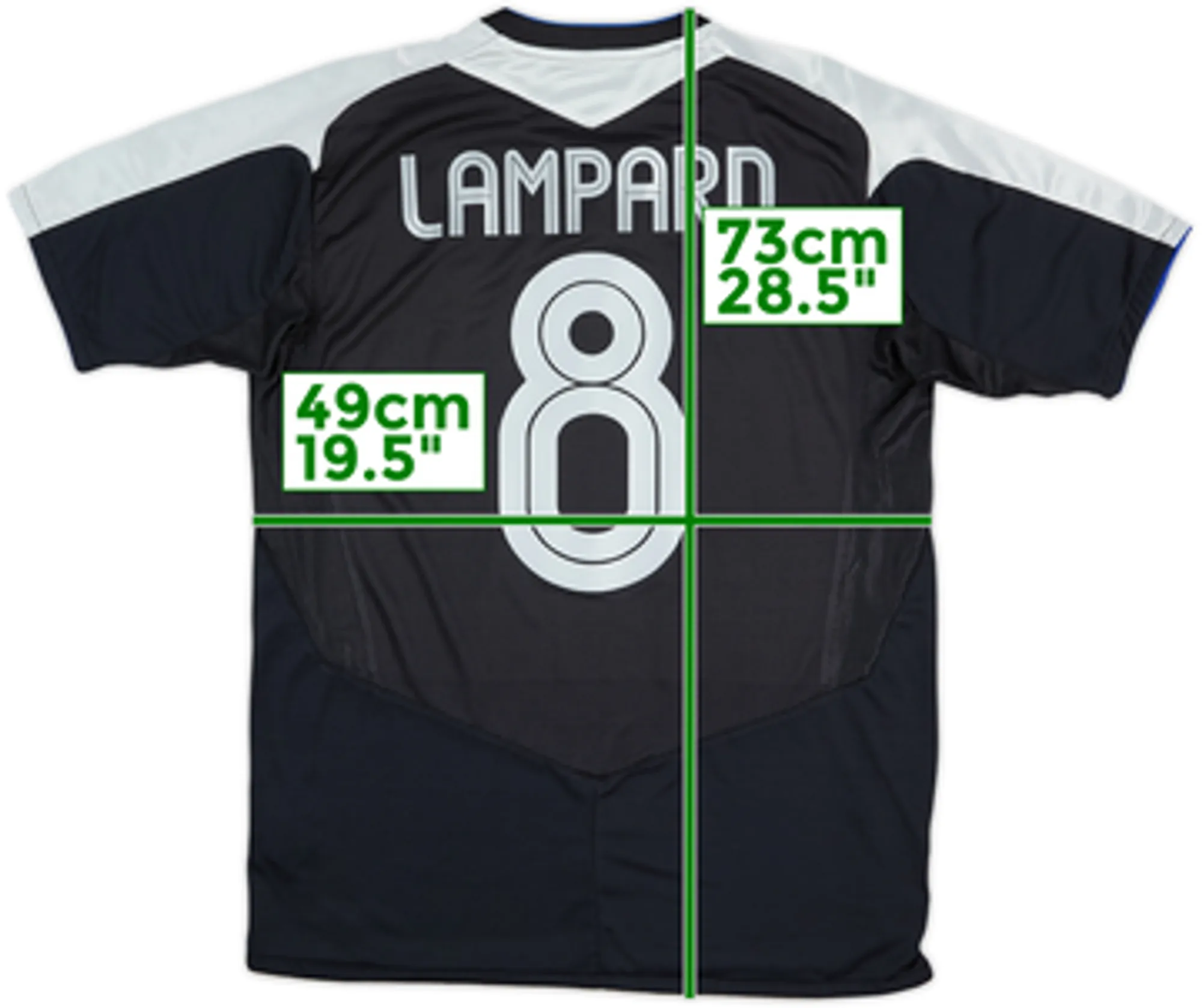 2004-05 Chelsea Away Shirt Lampard #8 - 7/10 - (XL)