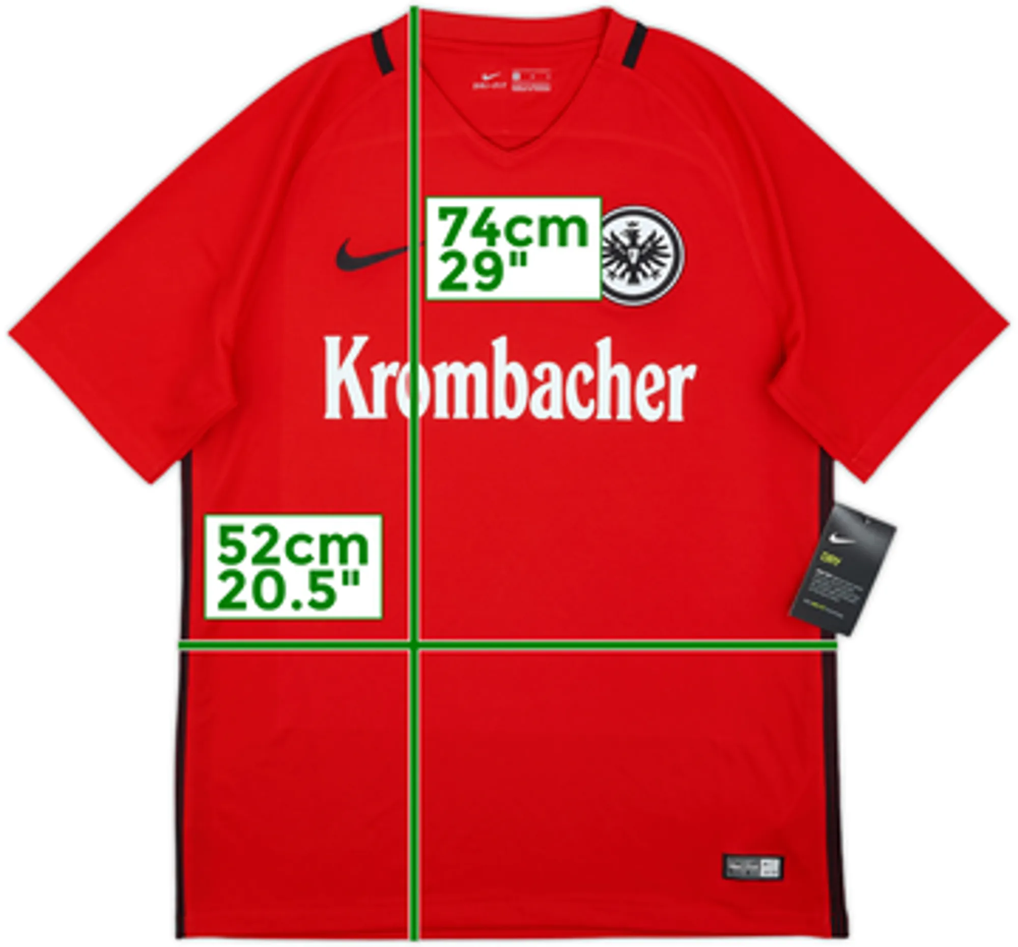 2016-17 Eintracht Frankfurt Away Shirt (M)