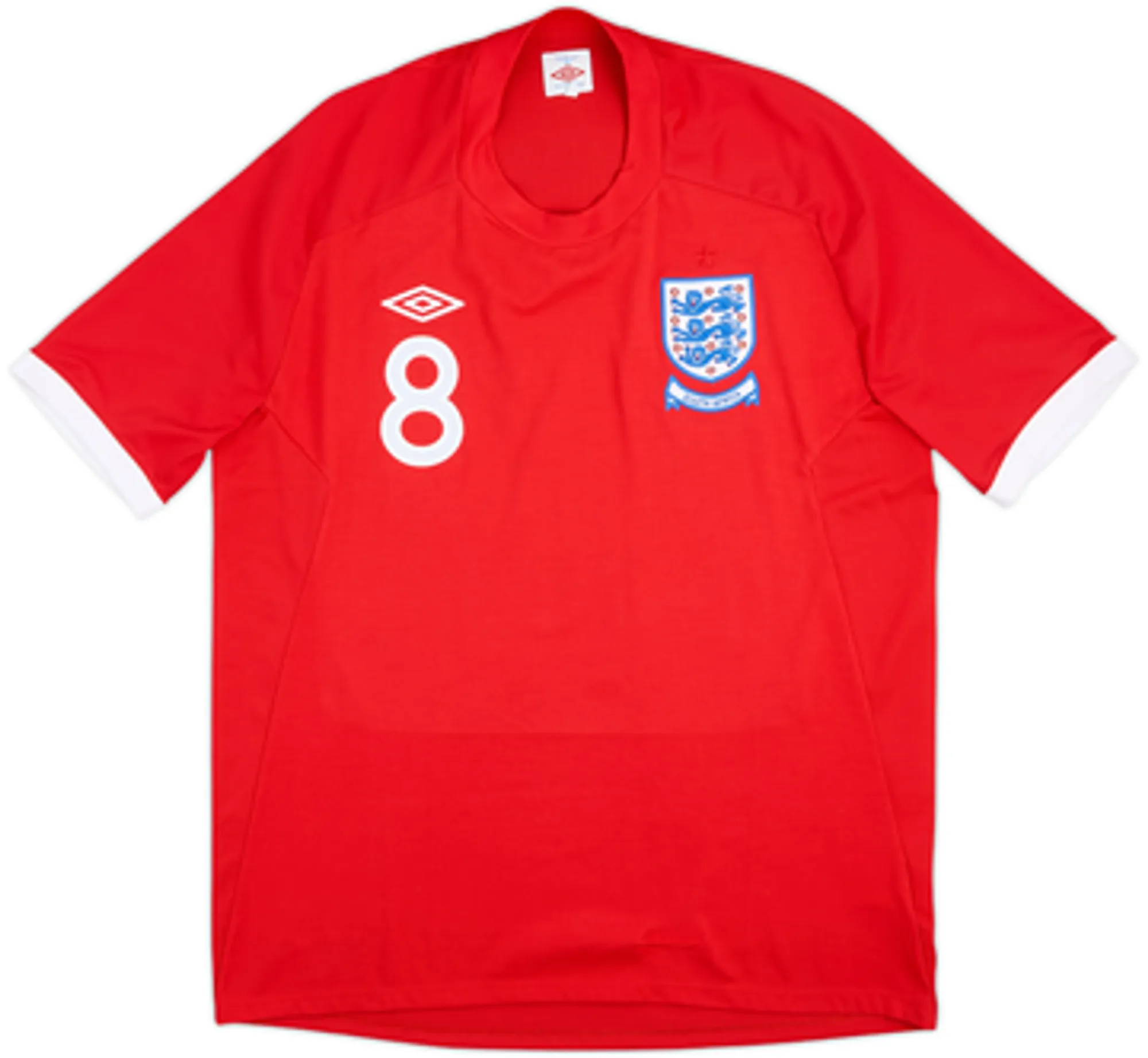 2010-11 England 'South Africa' Away Shirt Lampard #8 - 8/10 - (XL)