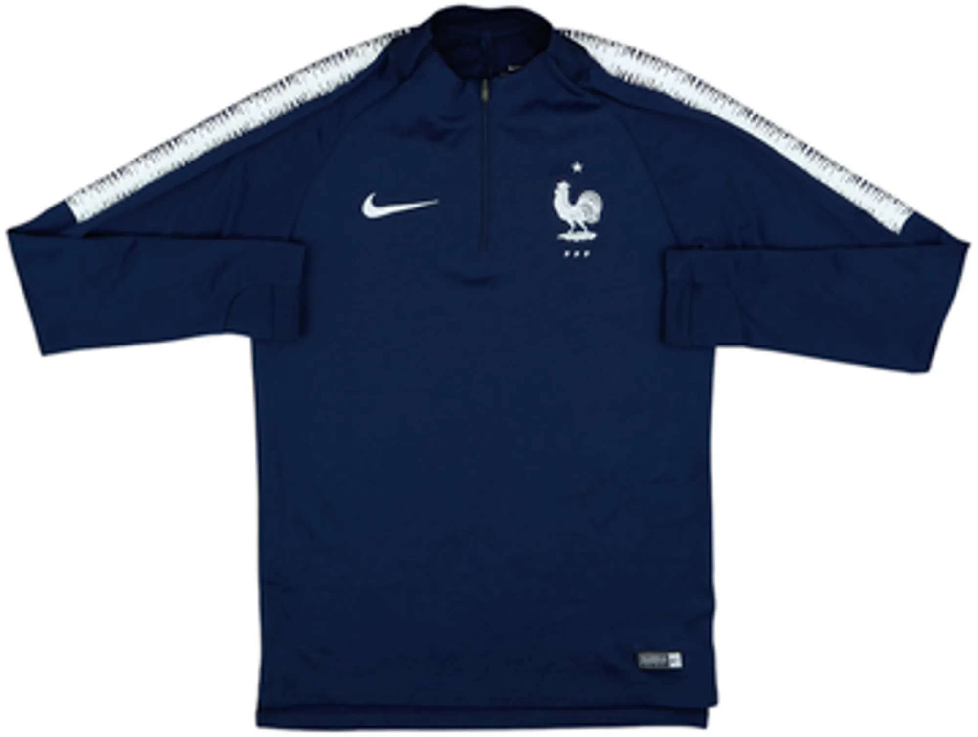 2018-19 France Nike 1/4 Zip Drill Top - 6/10 - (S)