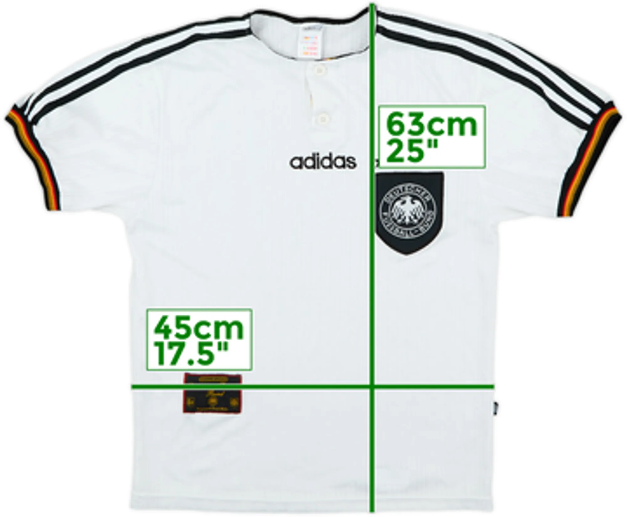 1996-98 Germany Home Shirt - 4/10 - (S)