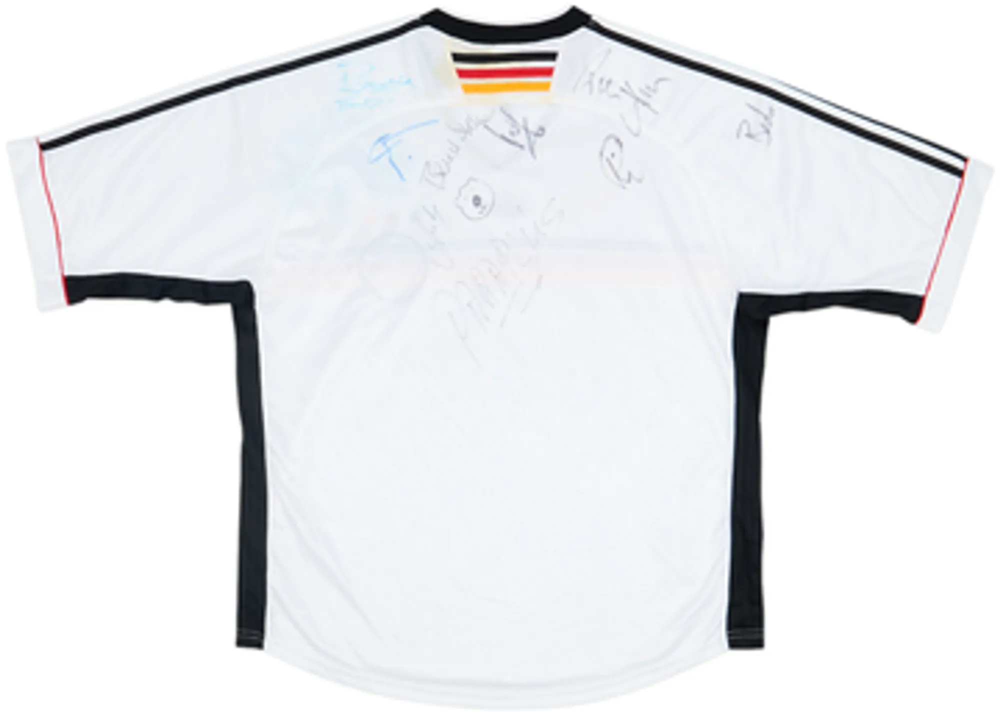 1998-00 Germany Signed Home Shirt - 5/10 - (XL)