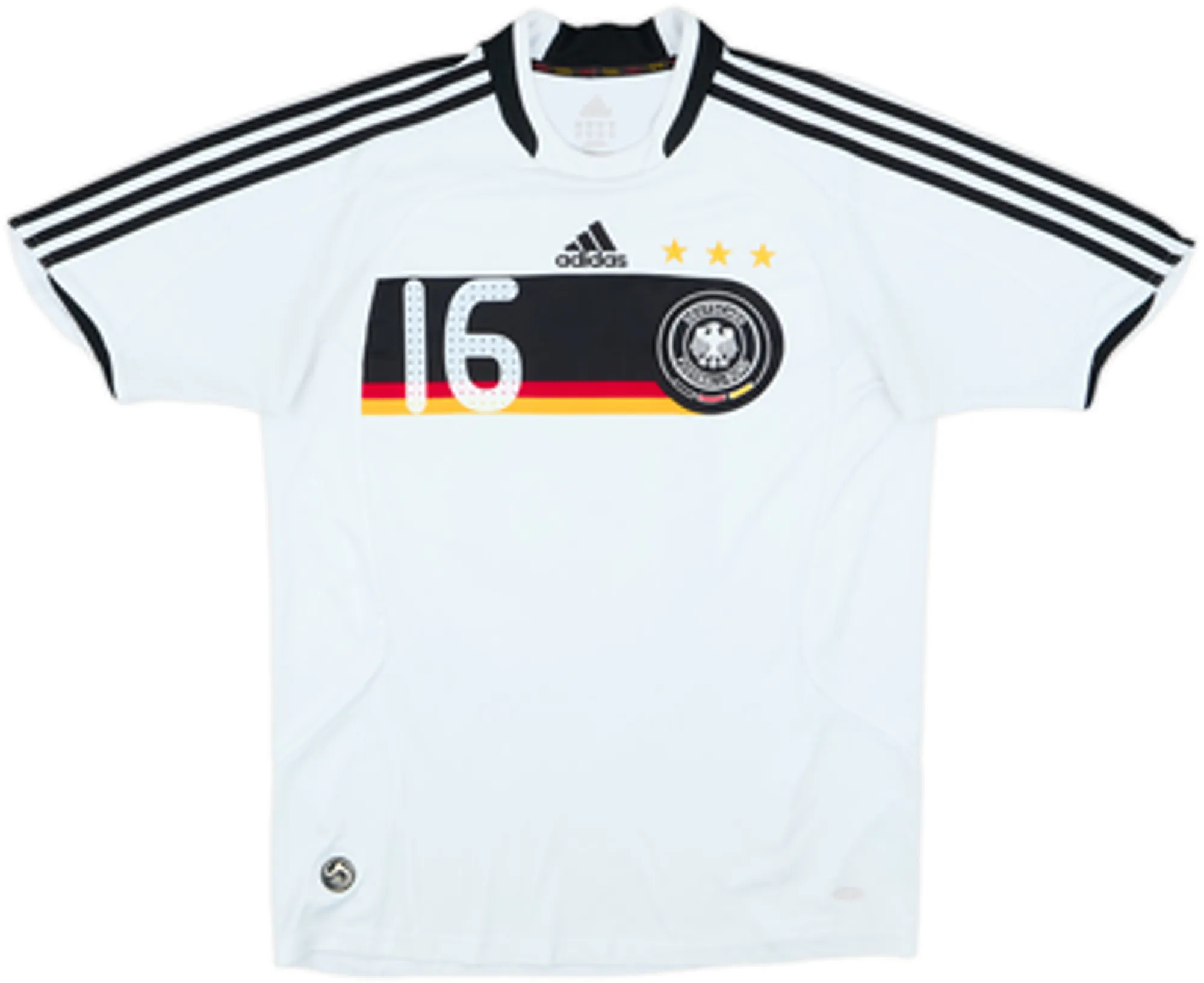 2008-09 Germany Home Shirt Lahm #16 - 8/10 - (L.Boys)