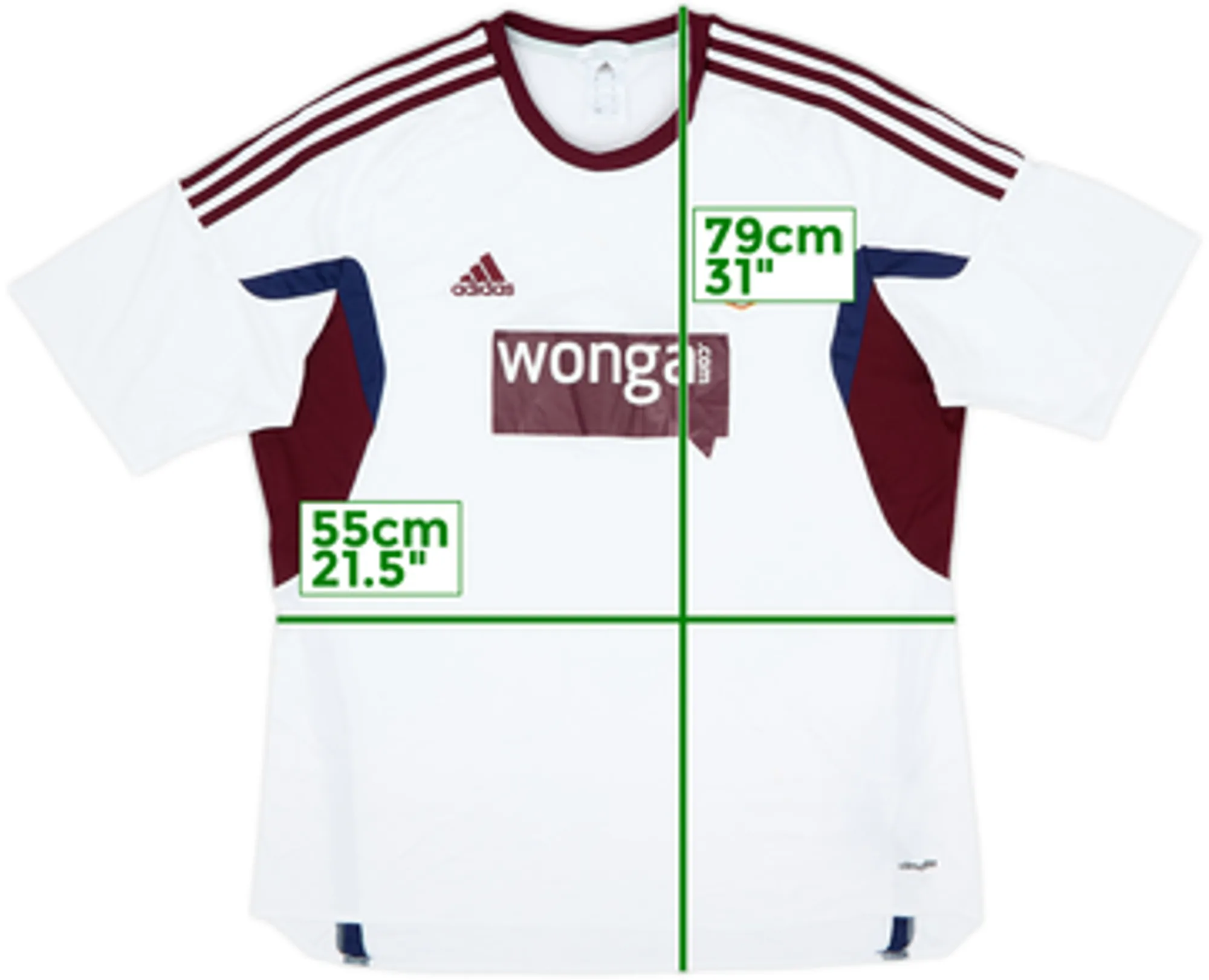 2013-14 Hearts Away Shirt - 6/10 - (XL)