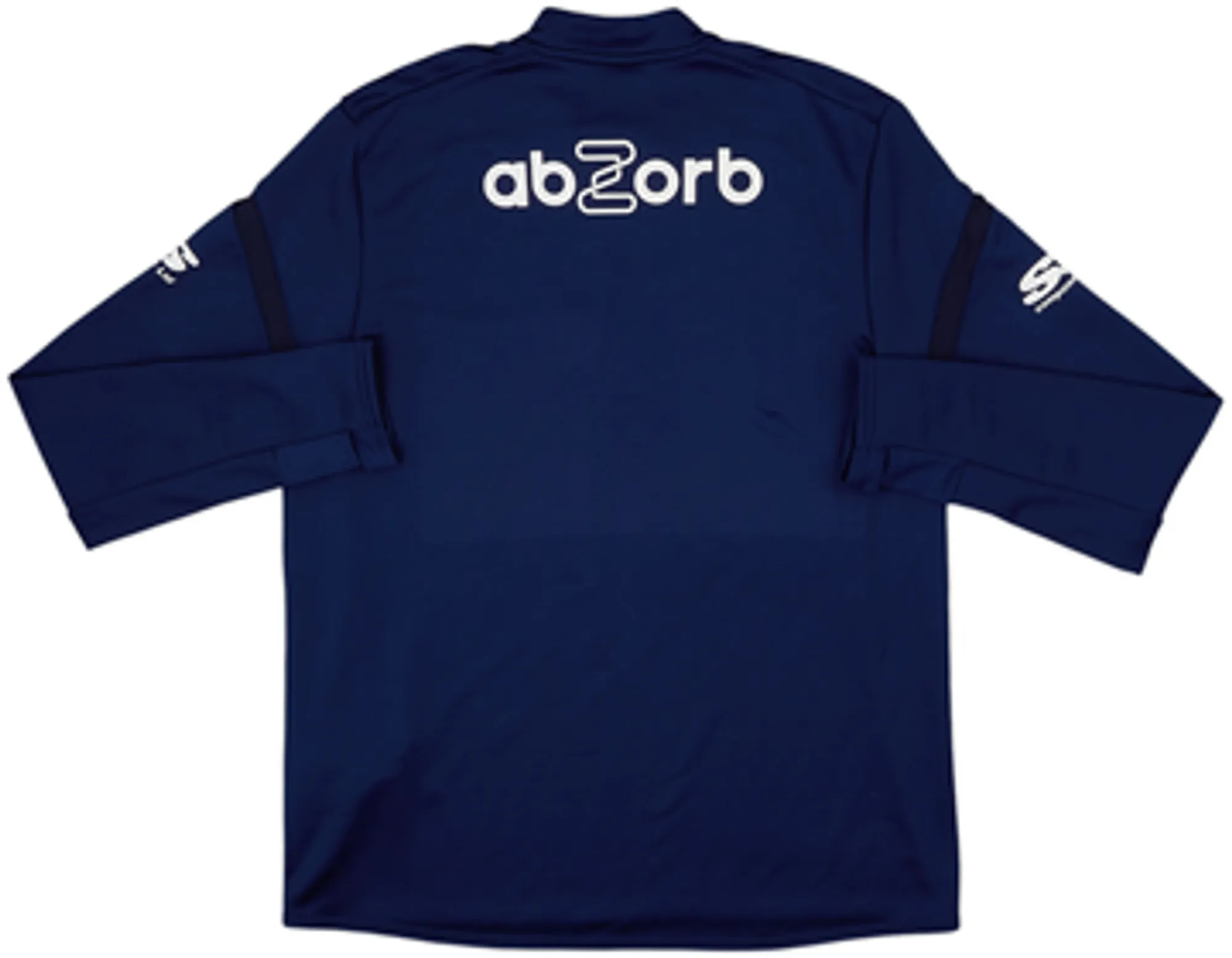 2022-23 Huddersfield Staff Issue Umbro 1/4 Zip Drill Top RP - 8/10 - (L)