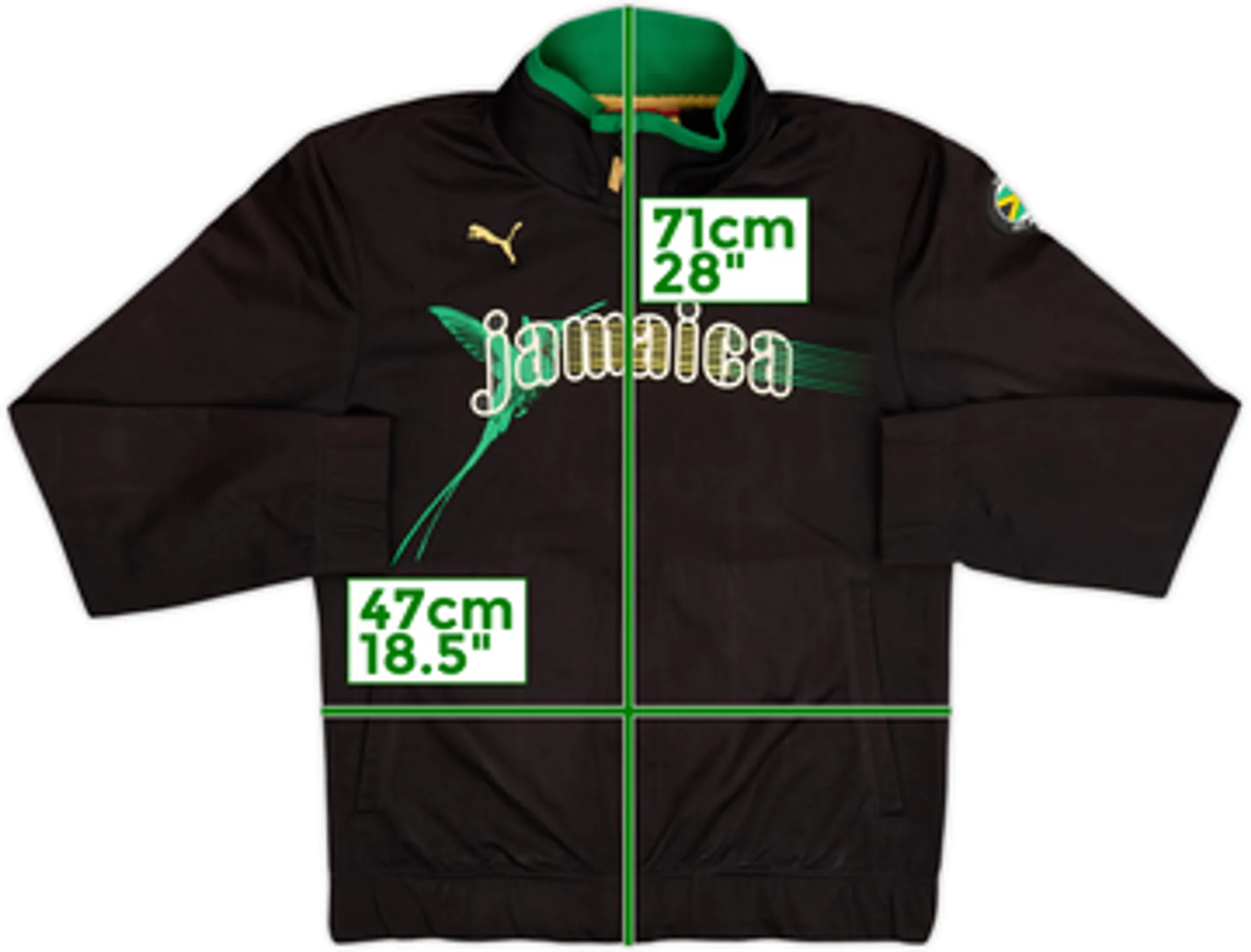 2009-10 Jamaica Puma Track Jacket - 7/10 - (M)
