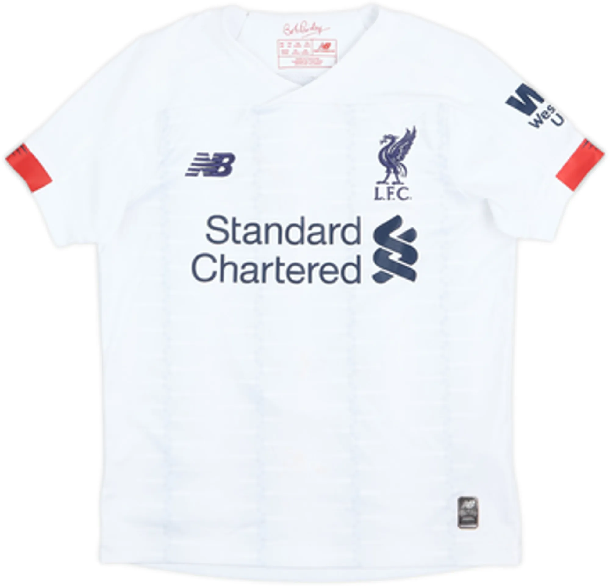 2019-20 Liverpool Away Shirt Virgil #4 - 4/10 - (M.Boys)