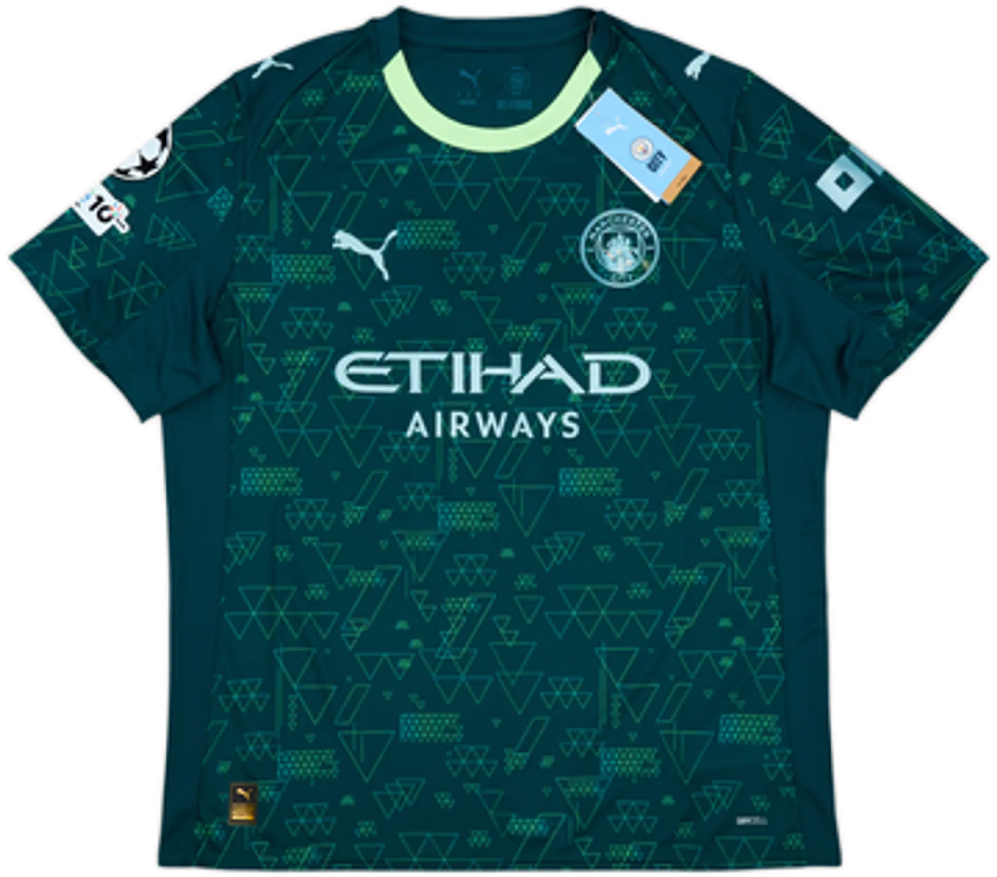 2025-26 Manchester City Fourth Shirt Doku #11 (XL)
