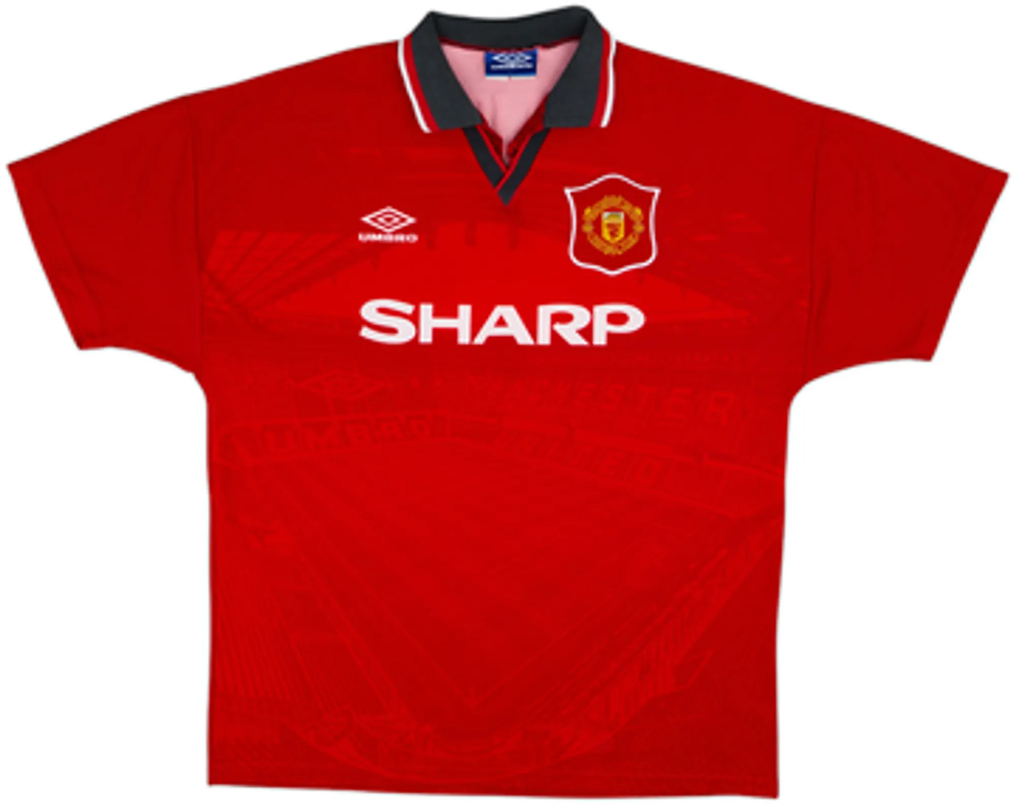 1994-96 Manchester United Home Shirt Pallister #6 - 6/10 - (L)