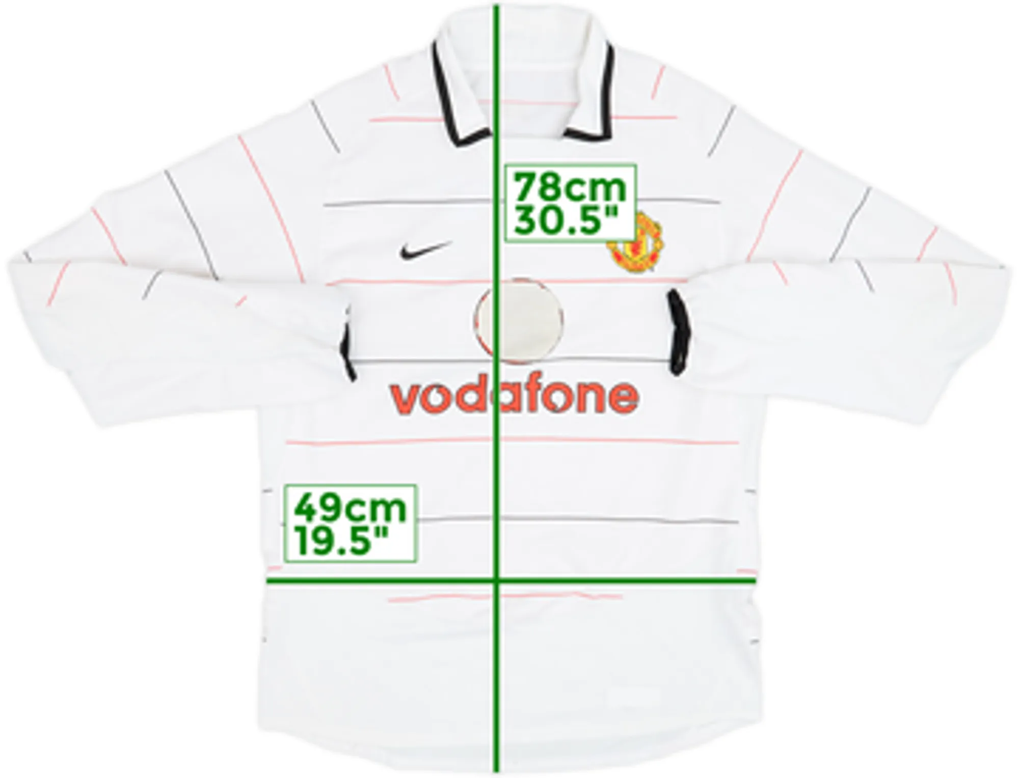 2003-05 Manchester United Third L/S Shirt - 4/10 - (M)