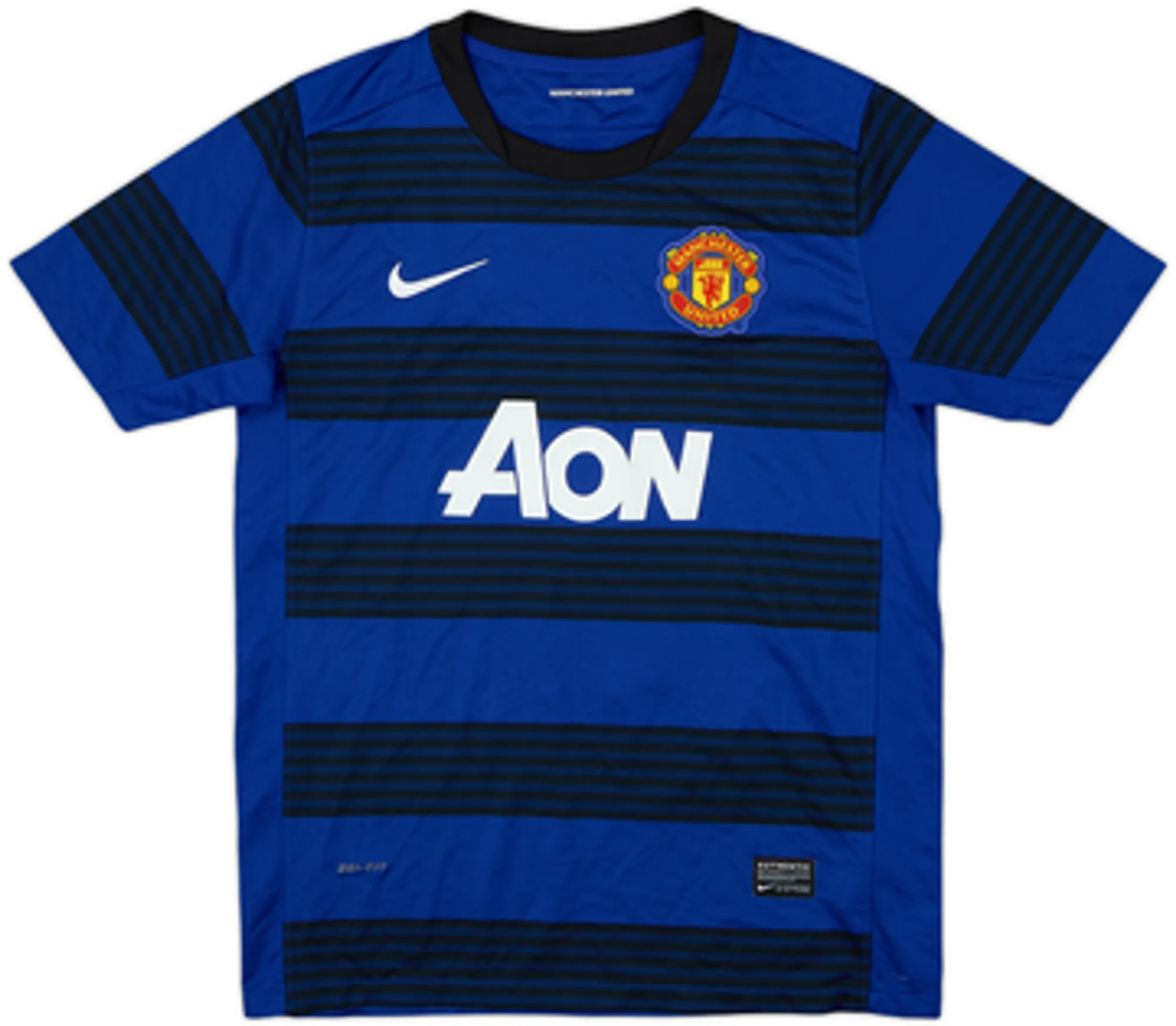 2011-13 Manchester United Away Shirt Joe #7 - 8/10 - (L.Boys)