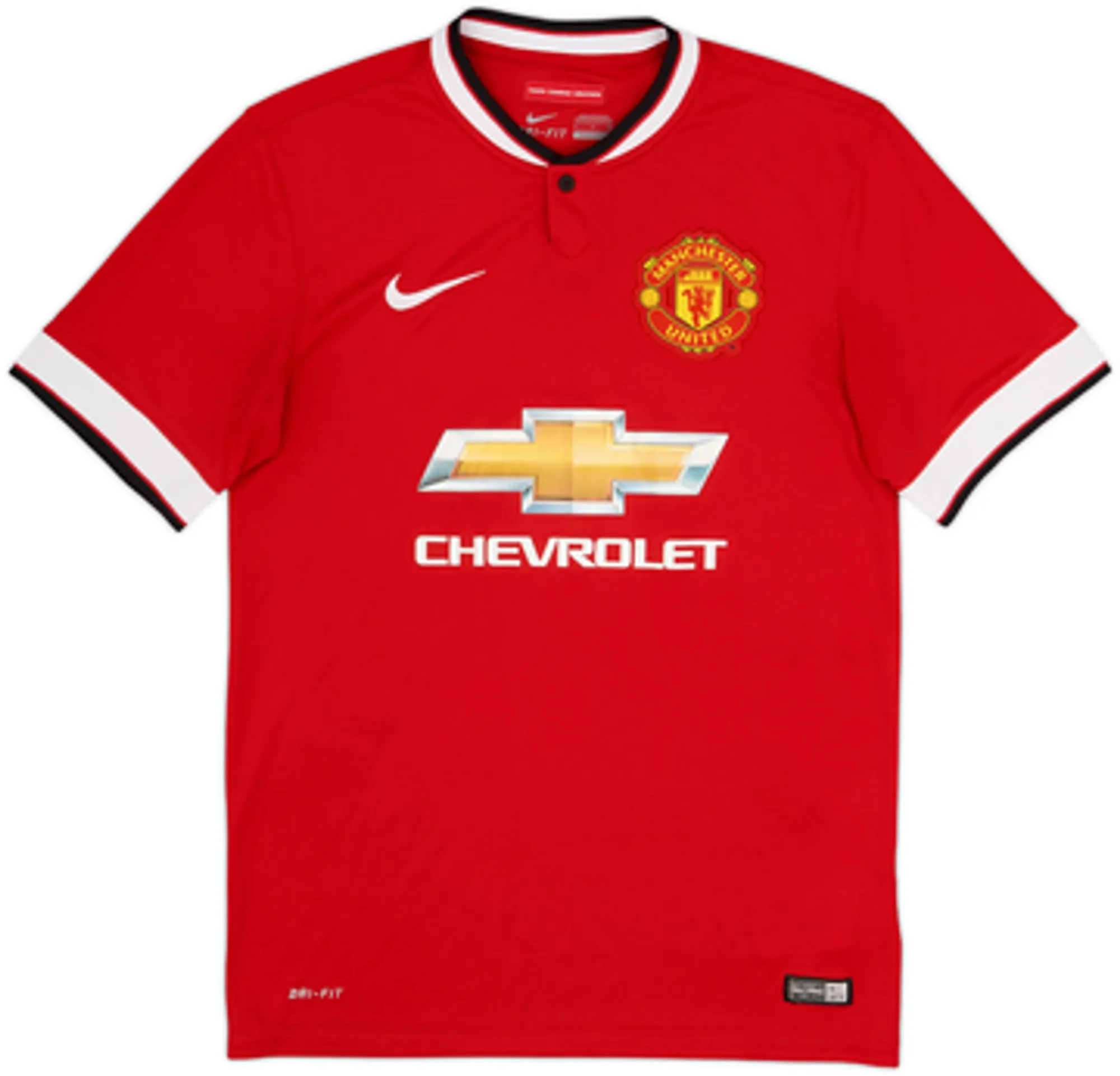 2014-15 Manchester United Home Shirt Blind #17 - 8/10 - (S)