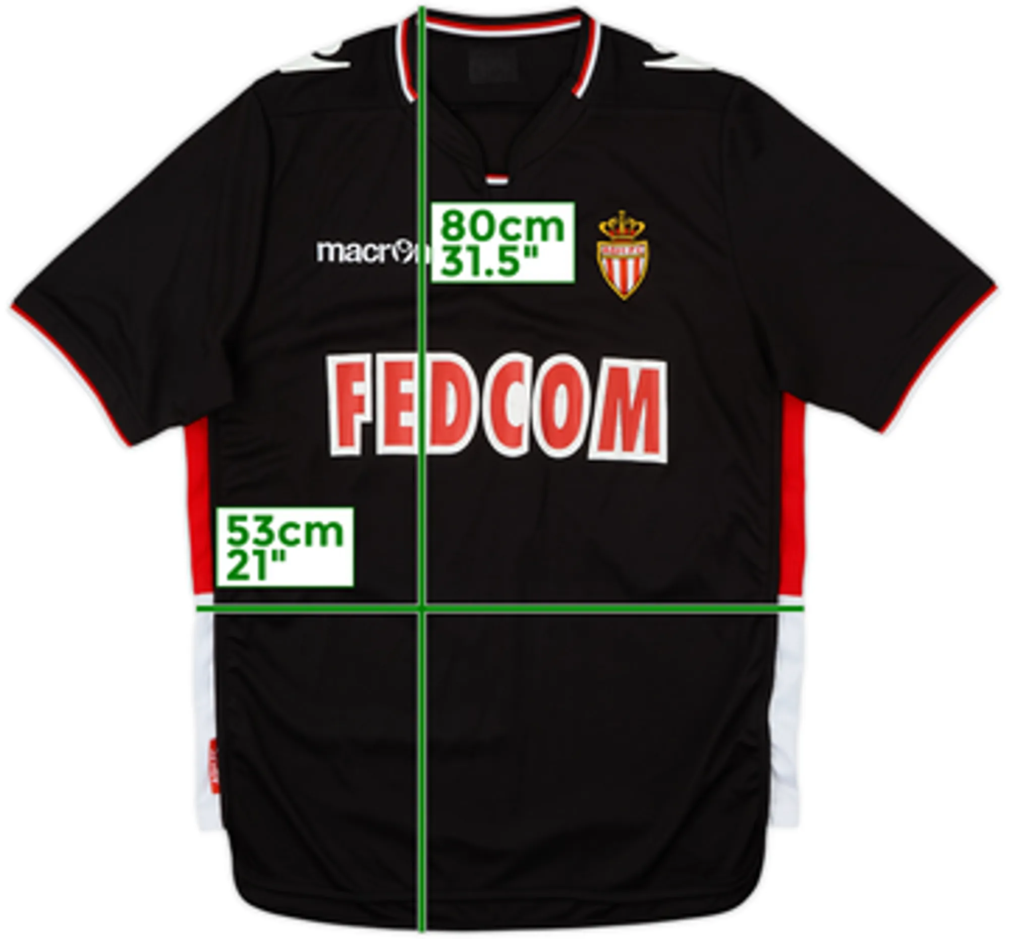 2013-14 Monaco Away Shirt - 6/10 - (S)
