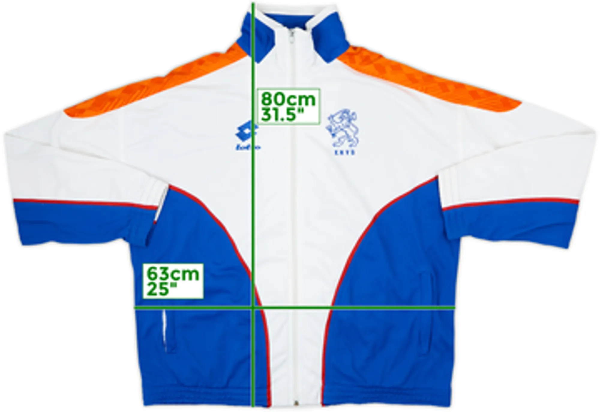 1992-94 Netherlands Lotto Track Jacket - 7/10 - (L)