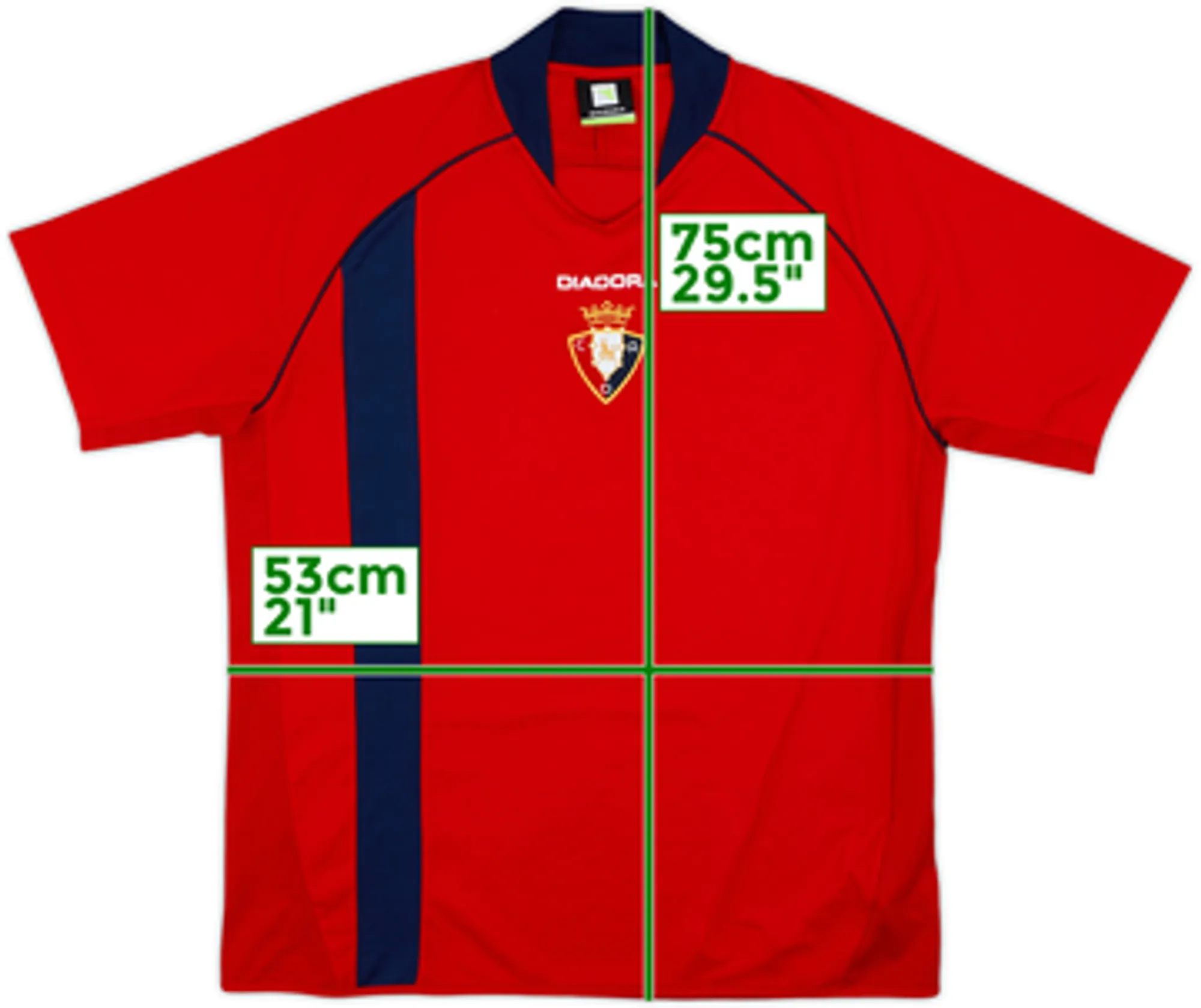 2009-10 Osasuna Diadora Training Shirt - 8/10 - (L)