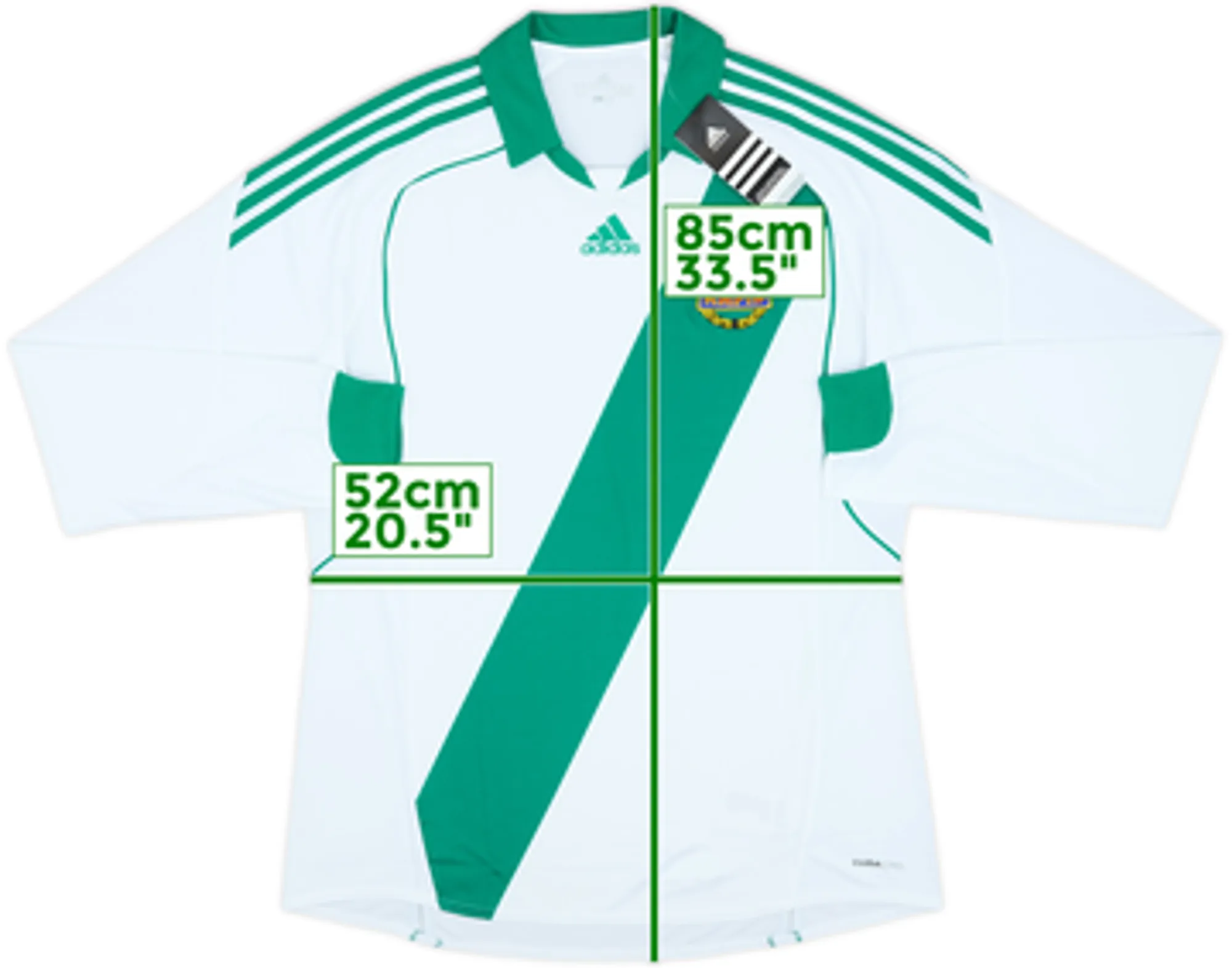 2010-11 Rapid Vienna Home L/S Shirt (L)