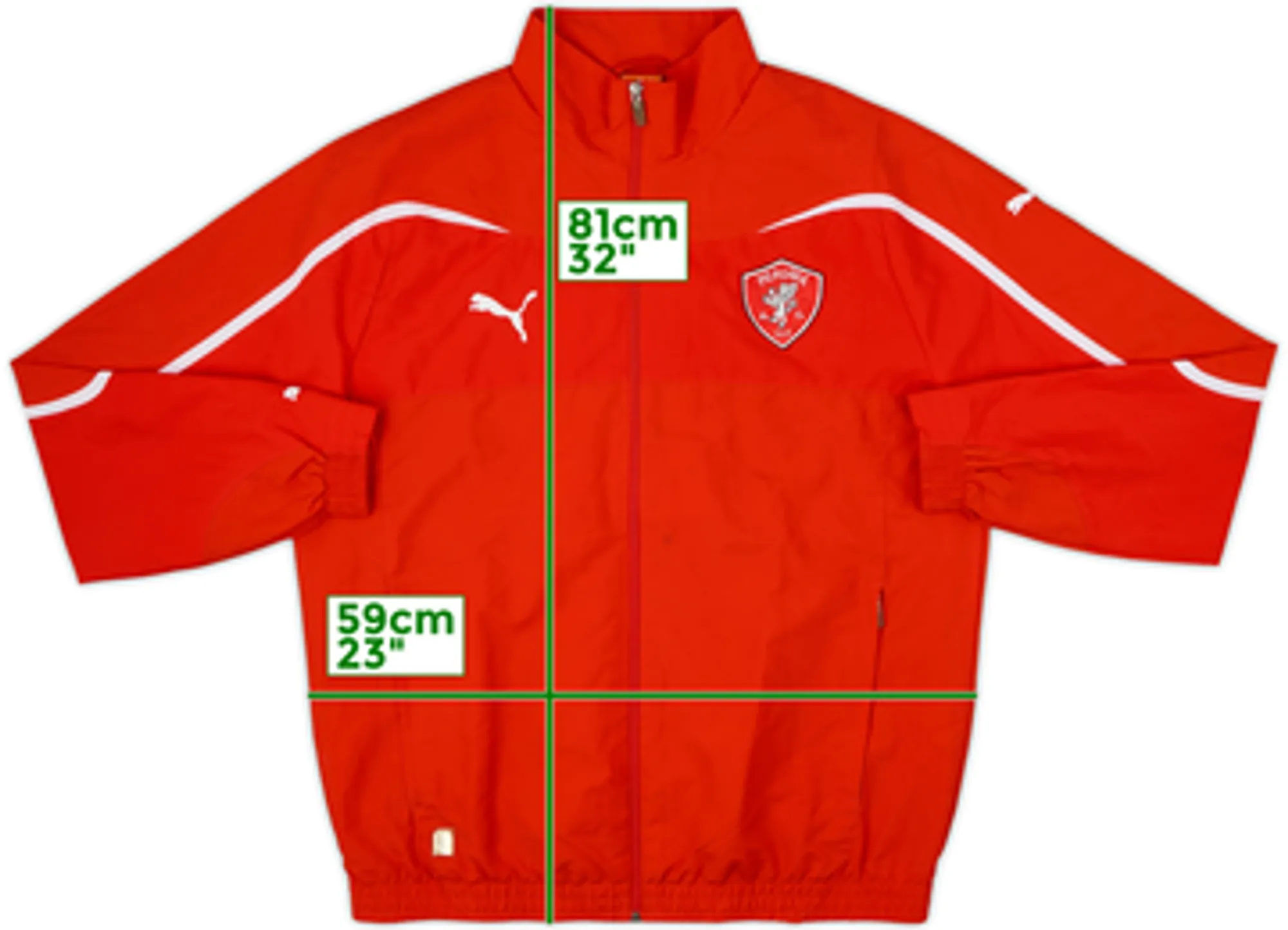 2011-12 Perugia Puma Track Jacket - 7/10 - (L)