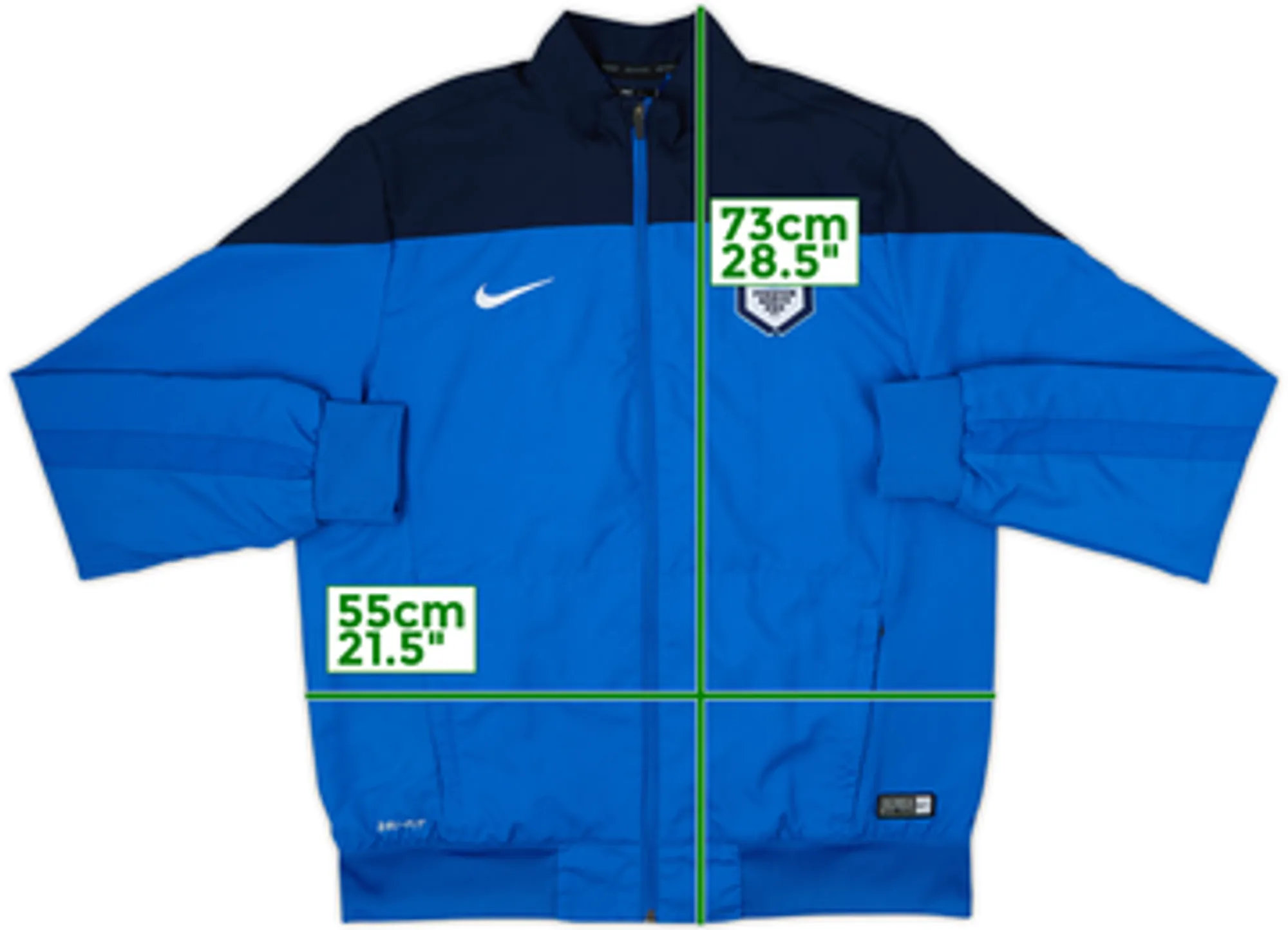 2014-15 Preston North End Nike Track Jacket - 10/10 - (M)