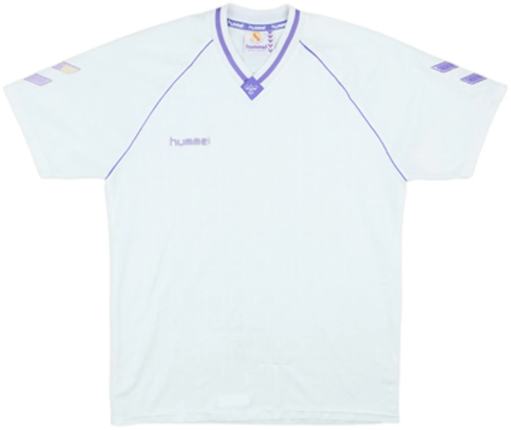 1990-91 Real Madrid Home Shirt - 3/10 - (L)