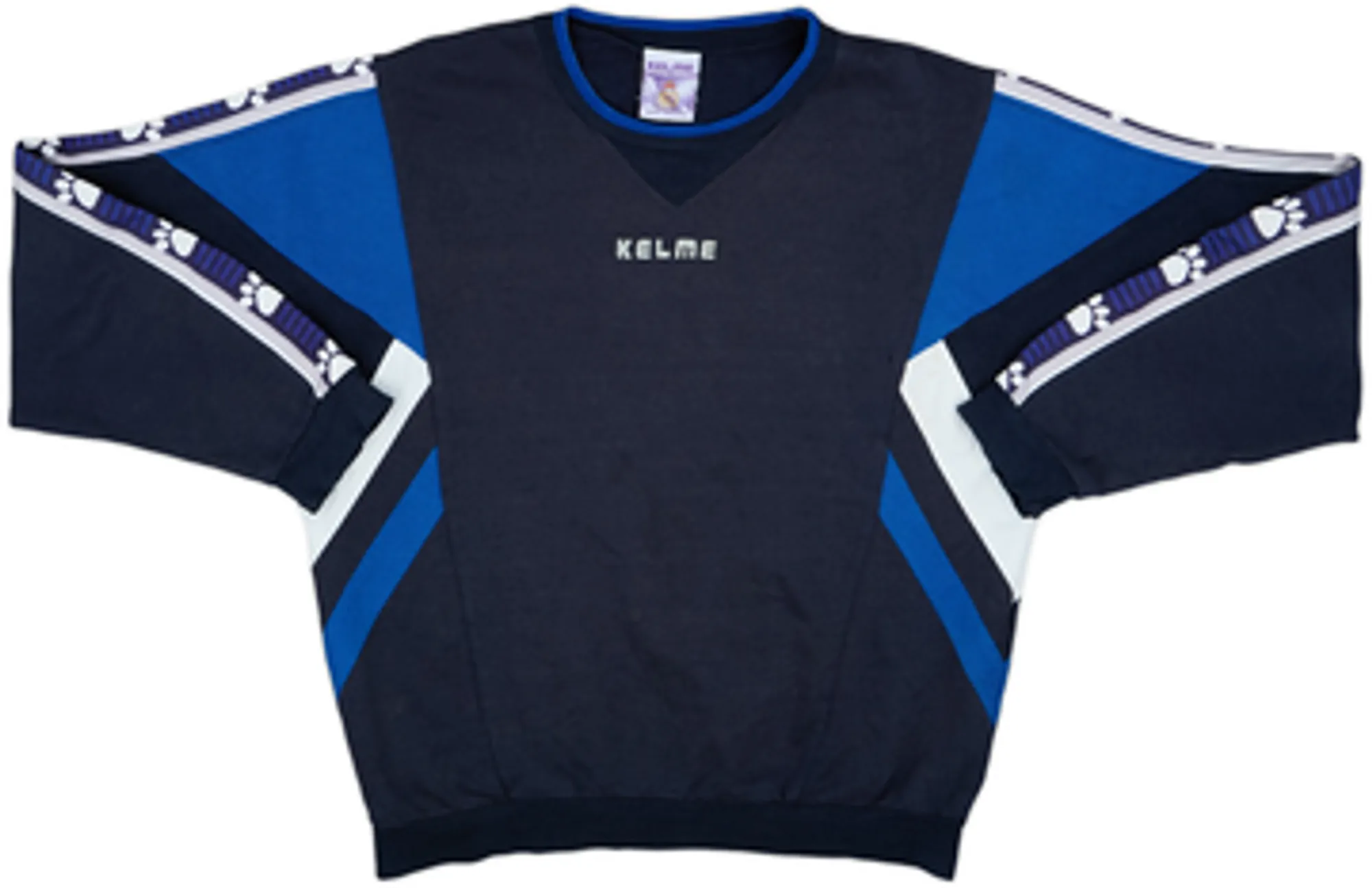 1996-97 Real Madrid Kelme Sweat Top - 8/10 - (M)