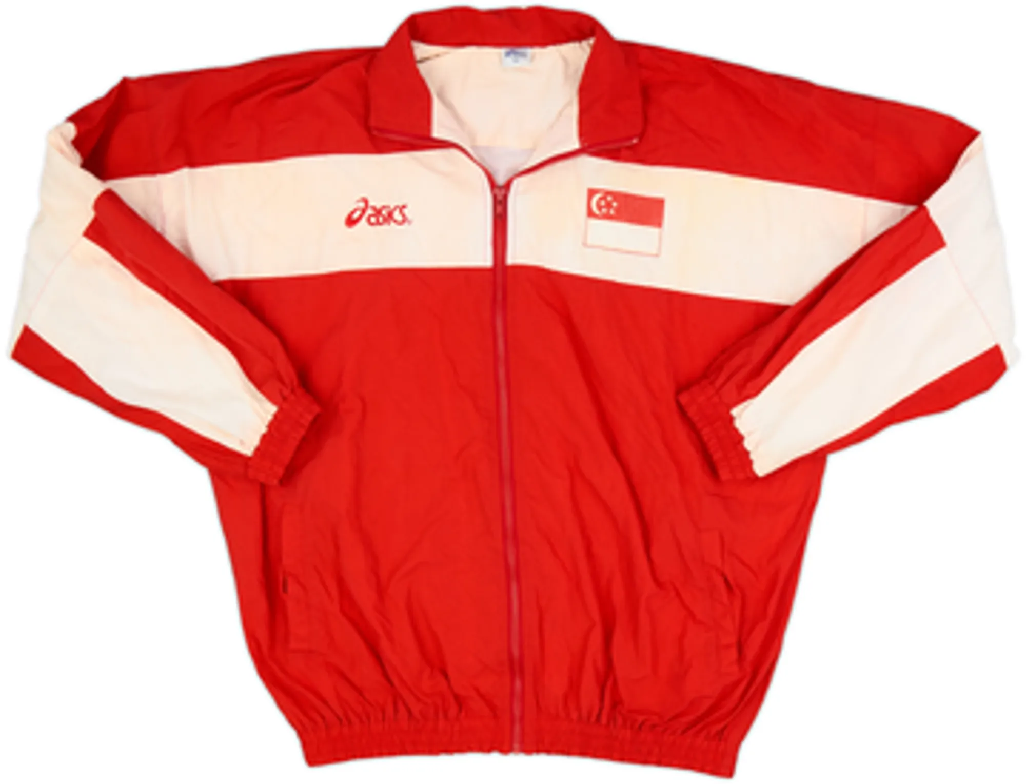1998-00 Singapore Asics Tracksuit - 6/10 - (XXL)