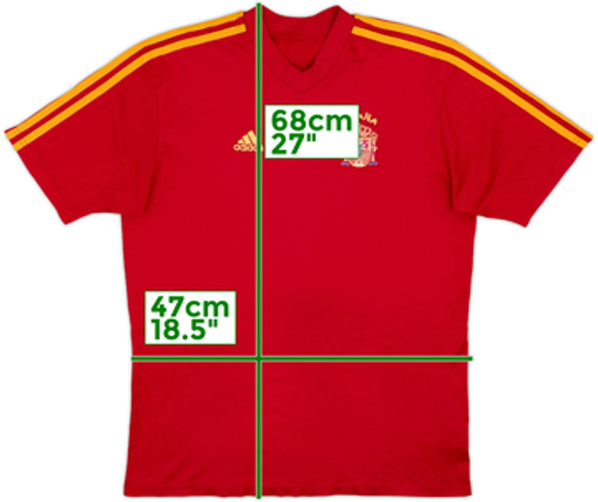 2004-06 Spain adidas Training Shirt - 5/10 - (S)