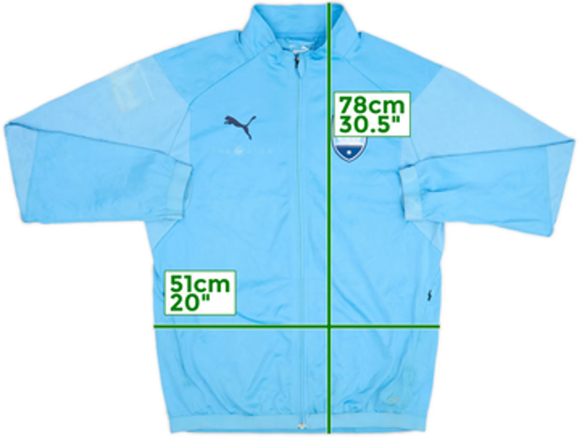 2018-19 Sydney FC Puma Track Jacket - 5/10 - (M)