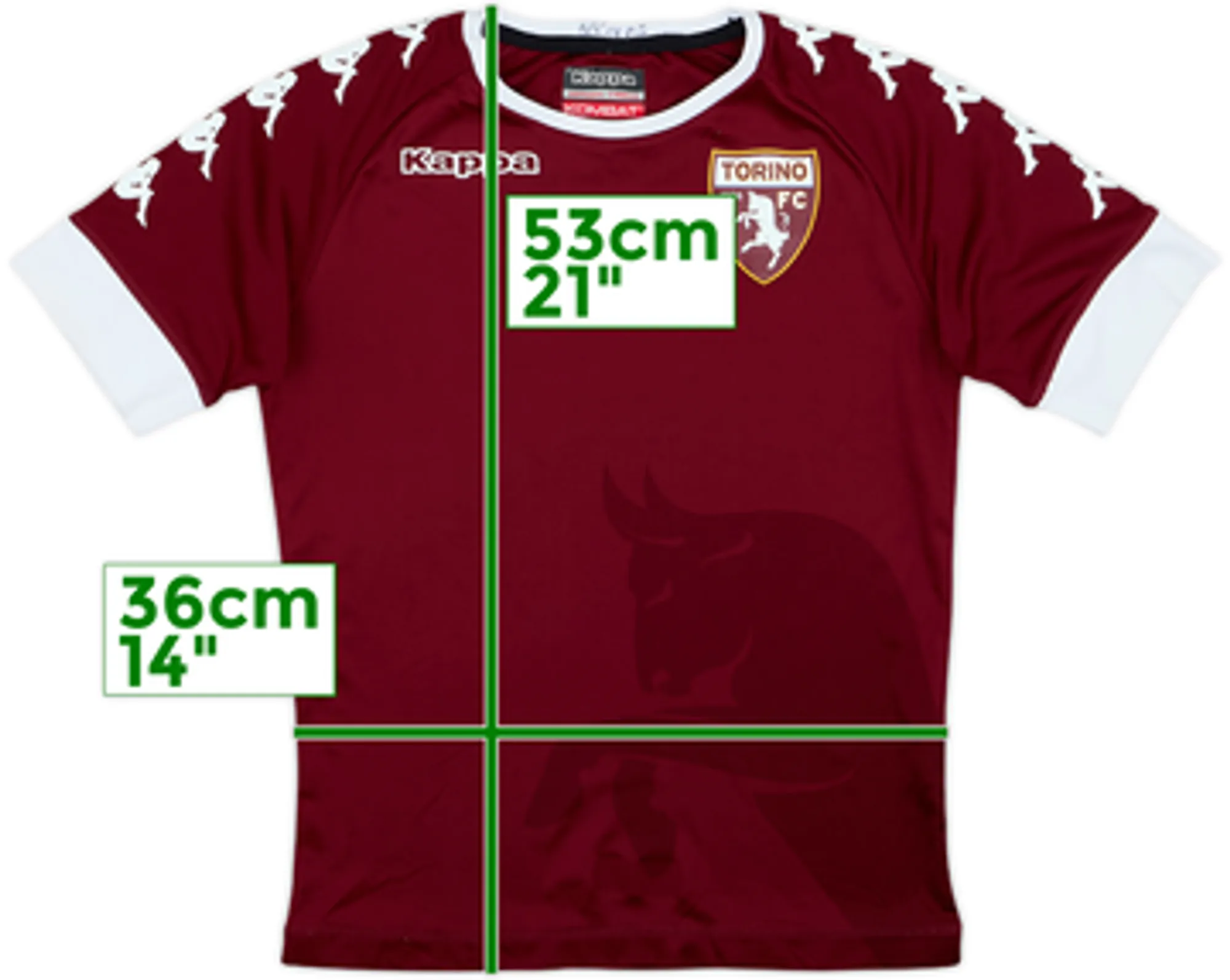 2016-17 Torino Home Shirt - 7/10 - (S.Boys)