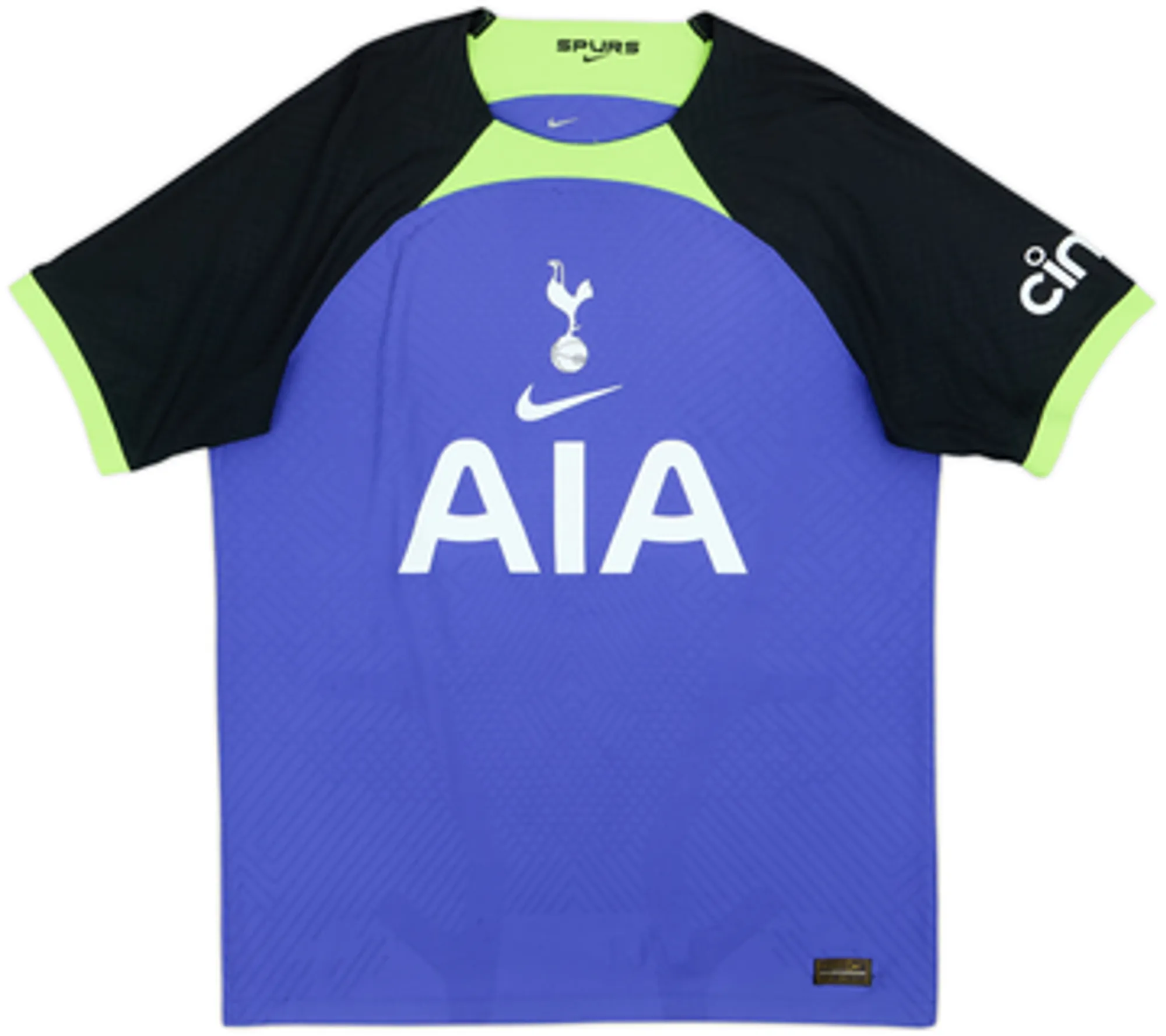 2022-23 Tottenham Authentic Away Shirt Son #7 - 8/10 - (M)