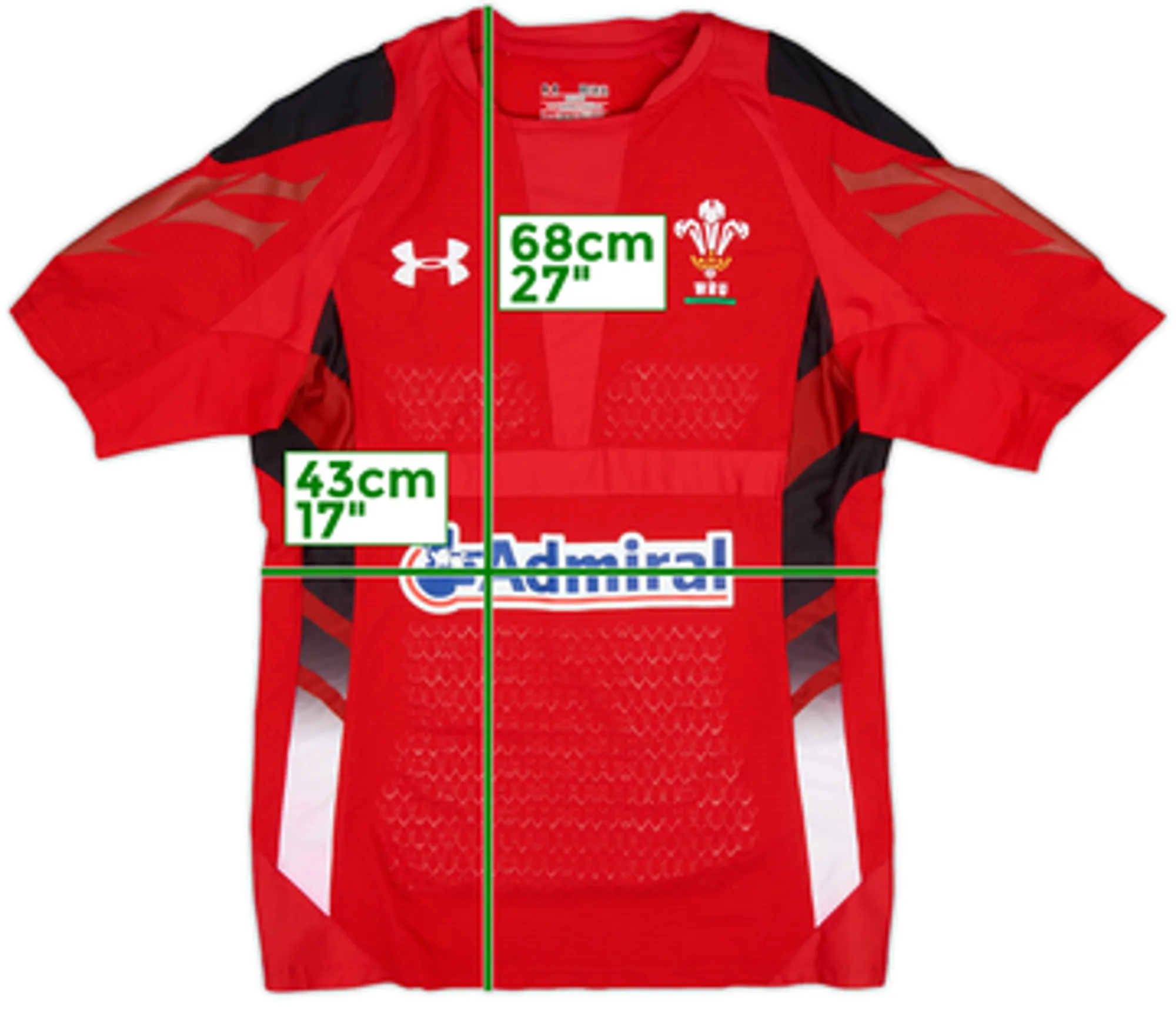 2013-14 Wales Rugby Home Shirt - 9/10 - (M)