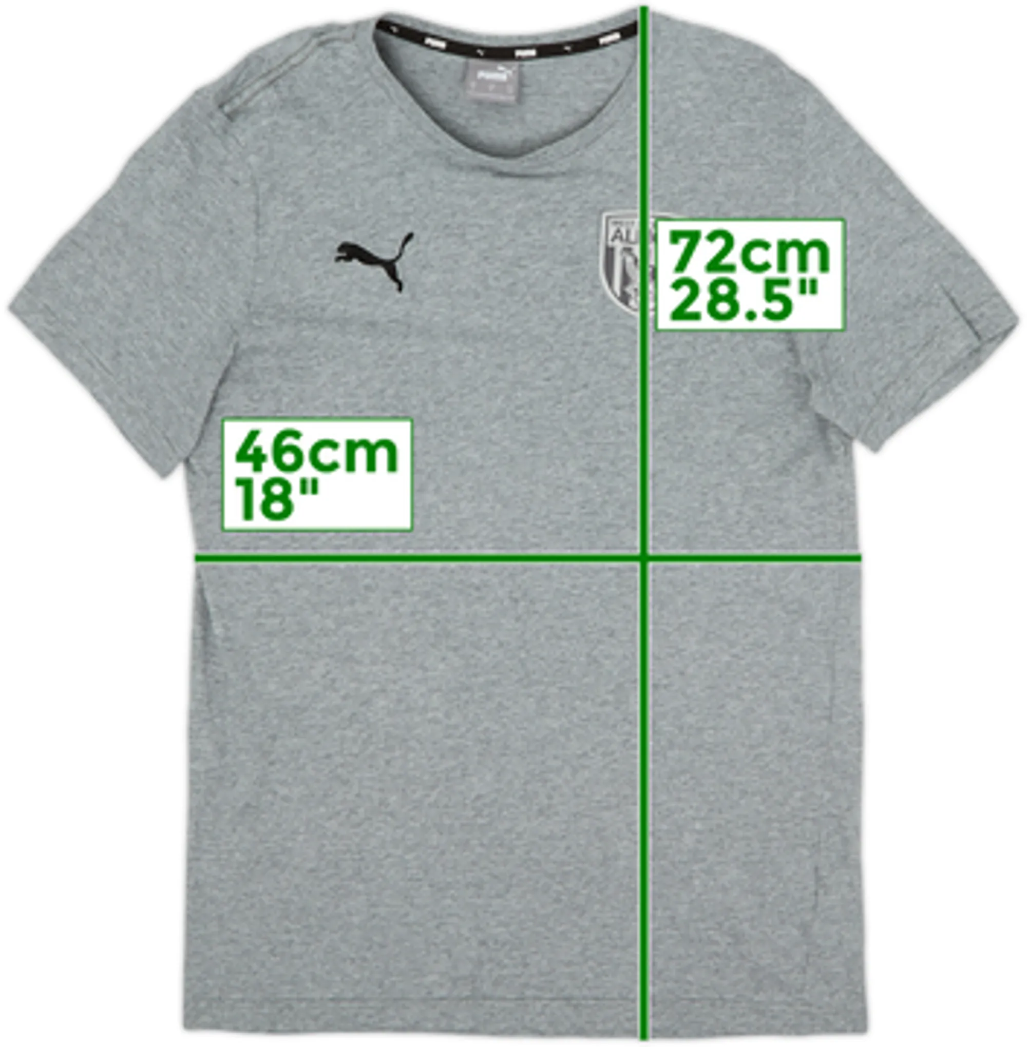 2019-20 West Brom Puma Cotton Tee - 8/10 - (M)