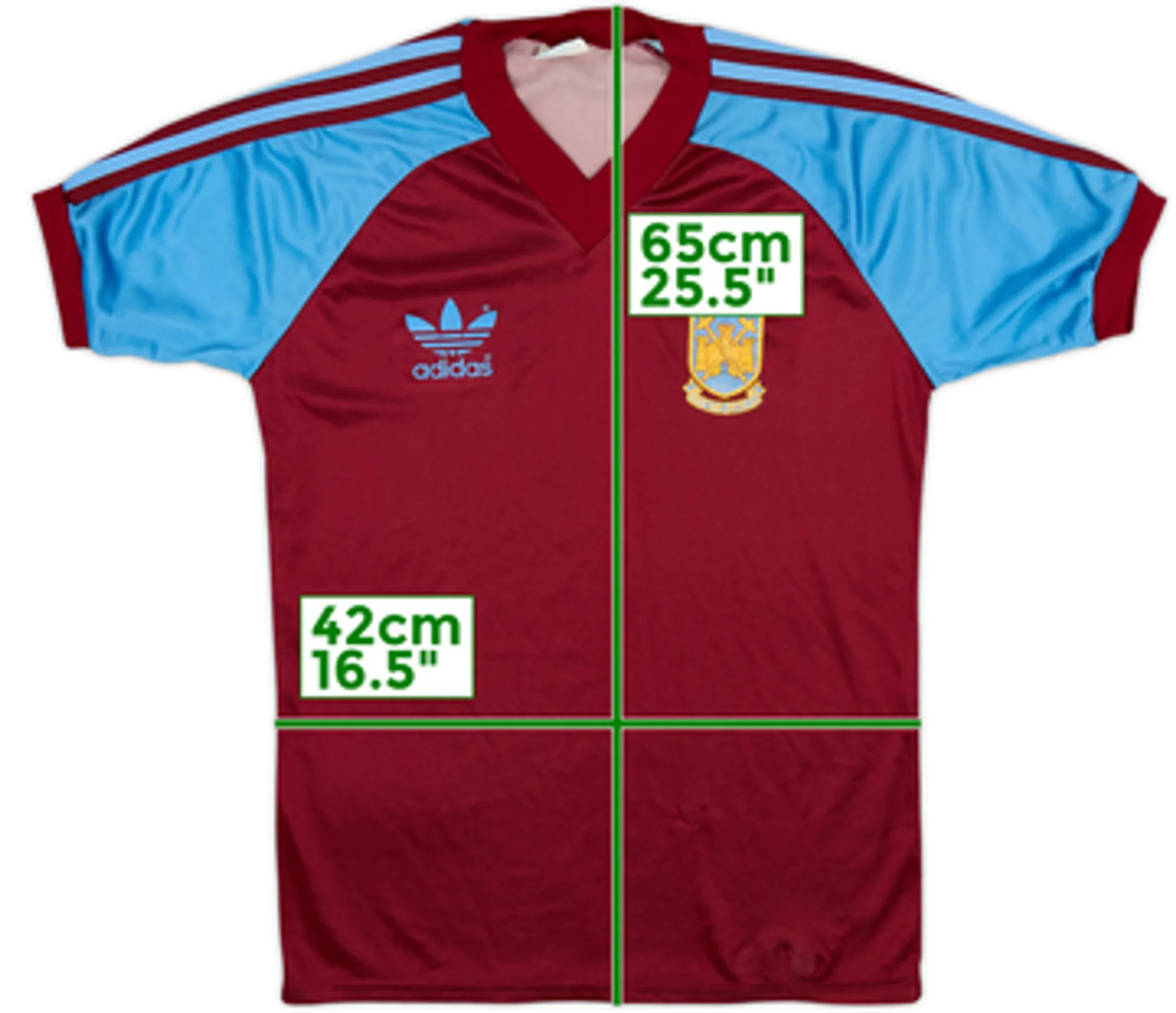 1980-83 West Ham Home Shirt - 8/10 - (S)