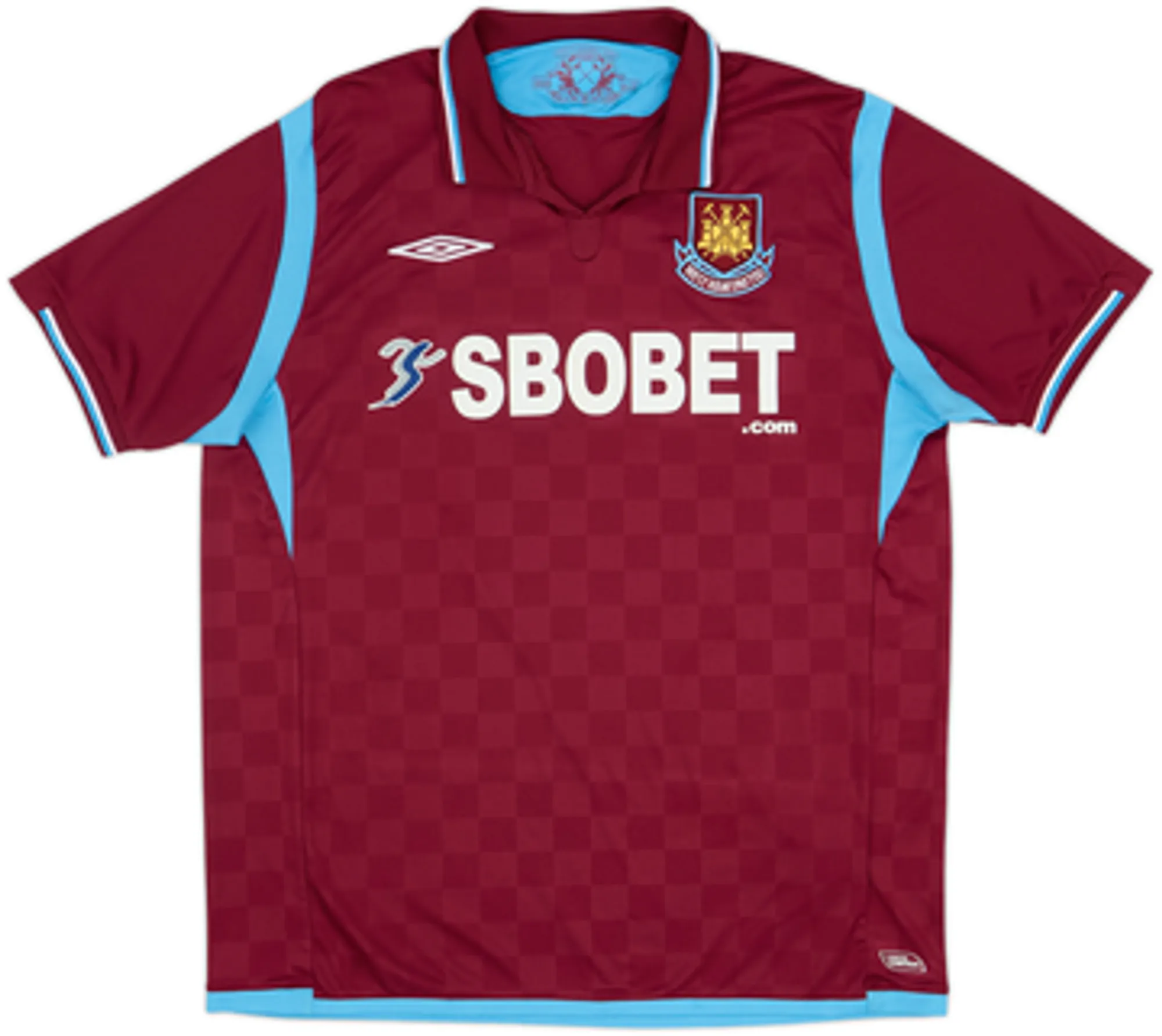 2009-10 West Ham Home Shirt Noble #16 - 8/10 - (M)