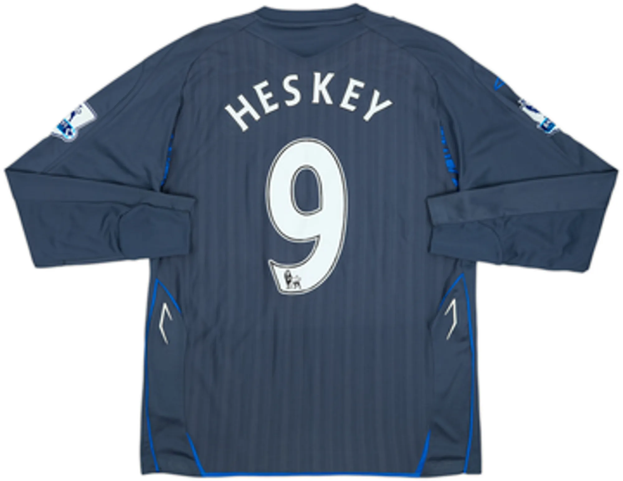 2007-08 Wigan Athletic Third L/S Shirt Heskey #9 (L)