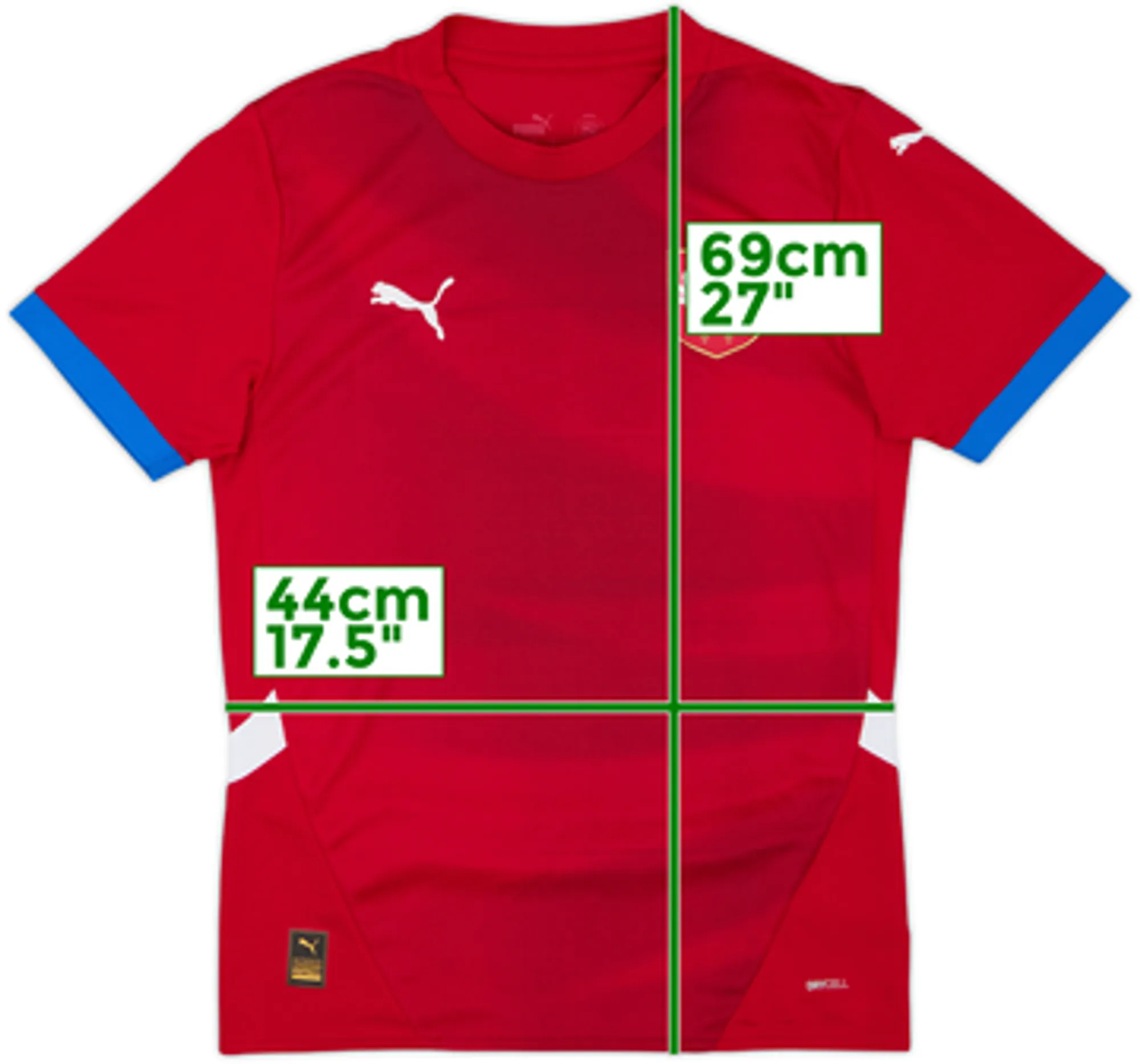 2024-25 Serbia Home Shirt - 10/10 - (S)