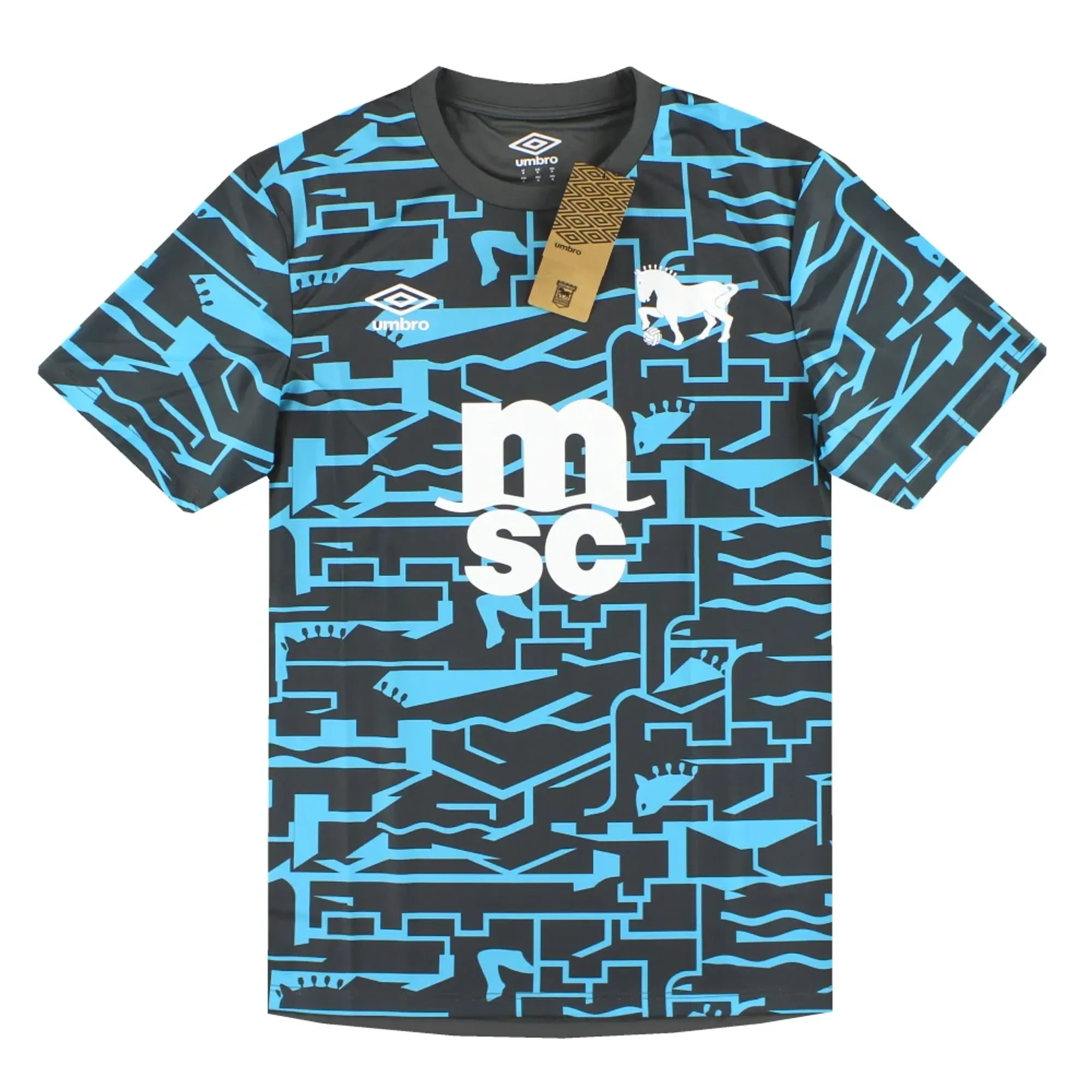 2025-26 Ipswich Umbro Pre-Match Shirt *w/tags* - Ipswich / w/tags