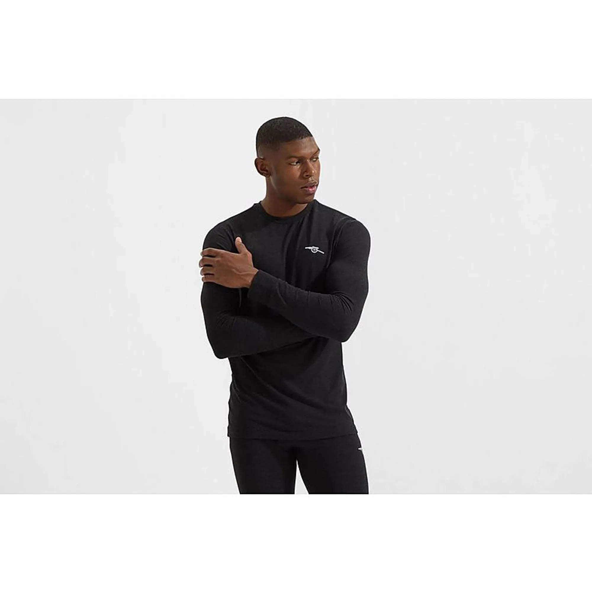 Arsenal Essentials Thermal Baselayer Long Sleeve Top, Grey