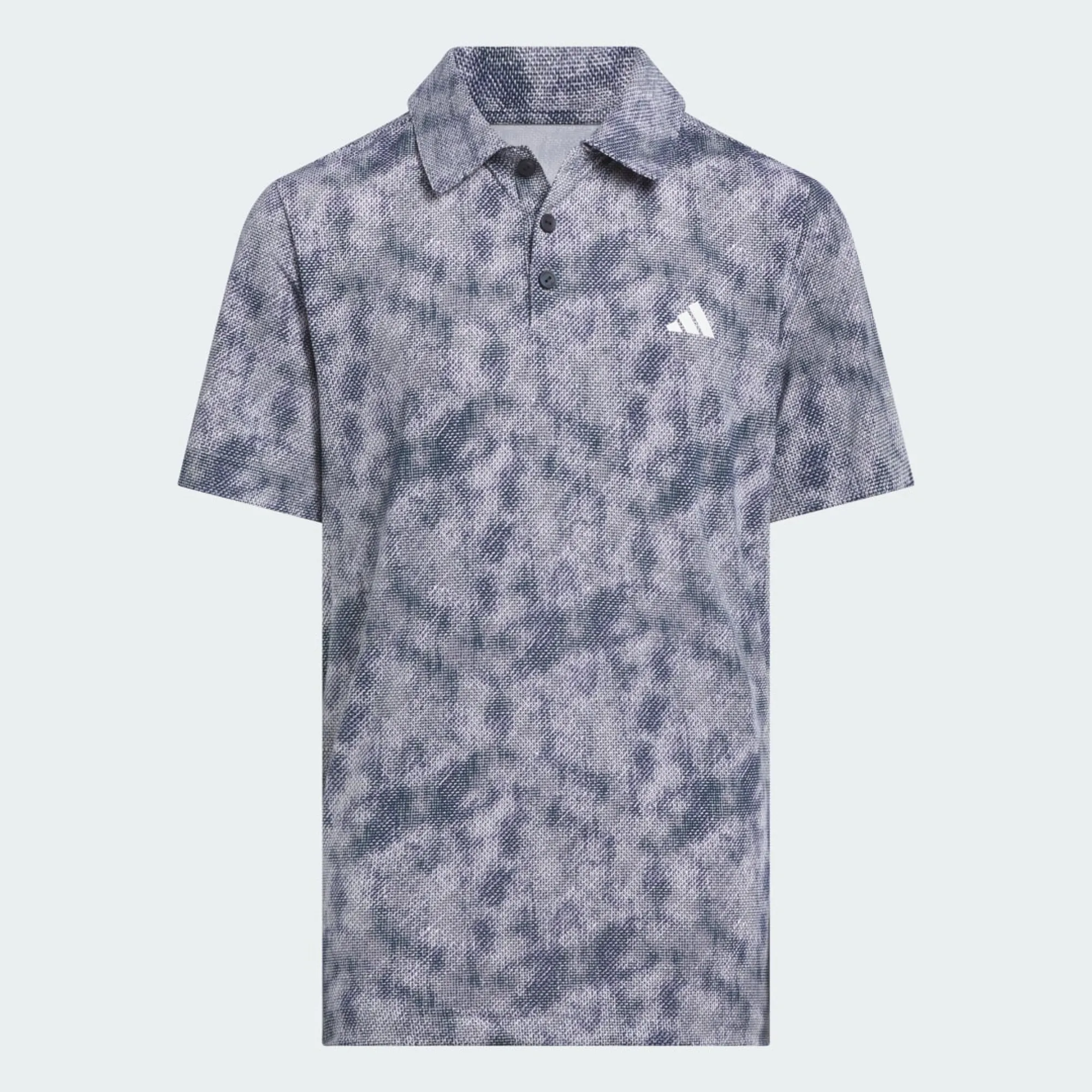 adidas Performance Textured Print Polo Shirt Kids
